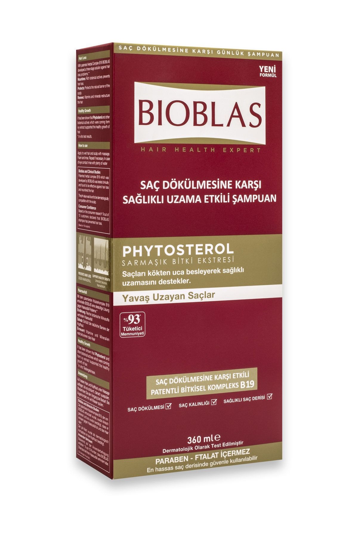 Bioblas Bioblas Sağlıklı Uzama Etkili Şampuan 360 Ml