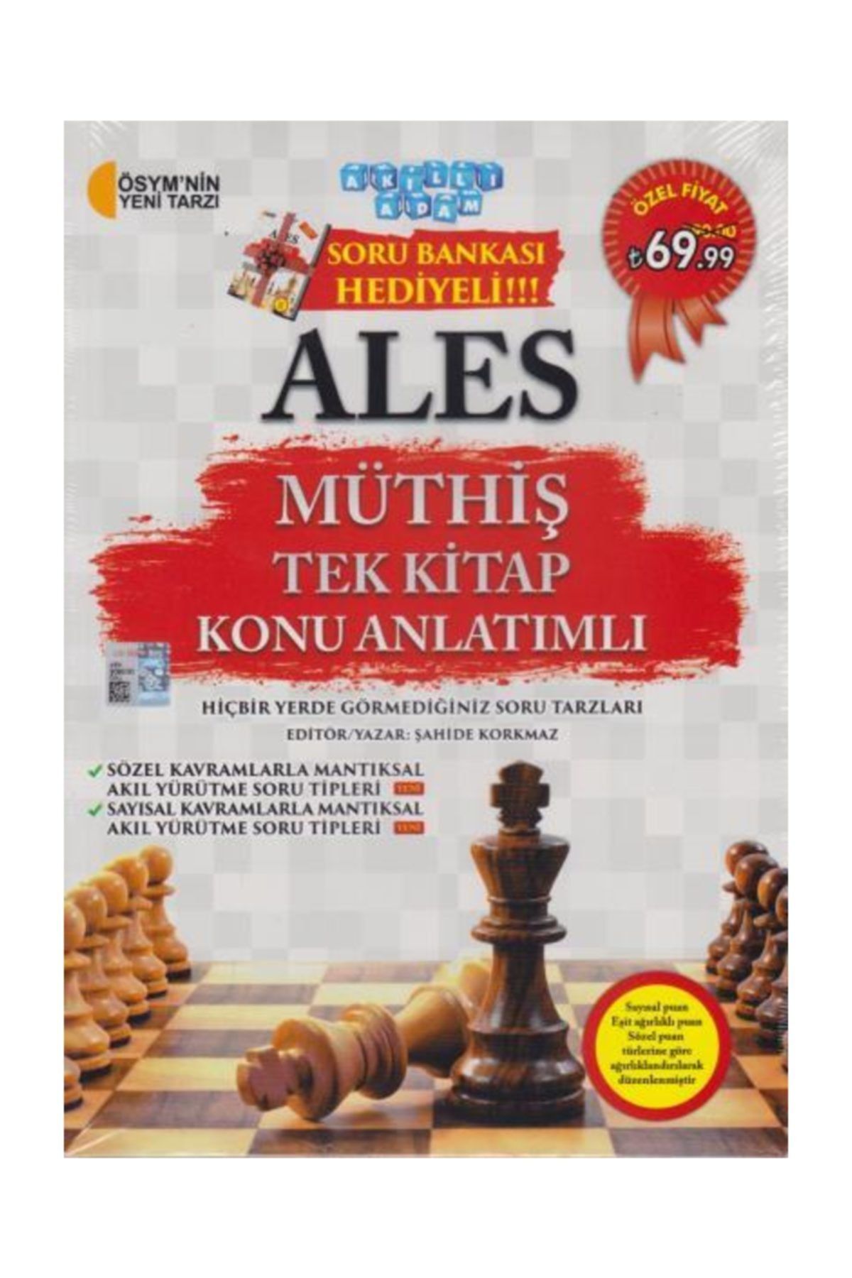 Akıllı Adam Yayınevi Ales Müthiş Tek Kitap Konu Anlatımlı (Soru Bankası Hediyeli)