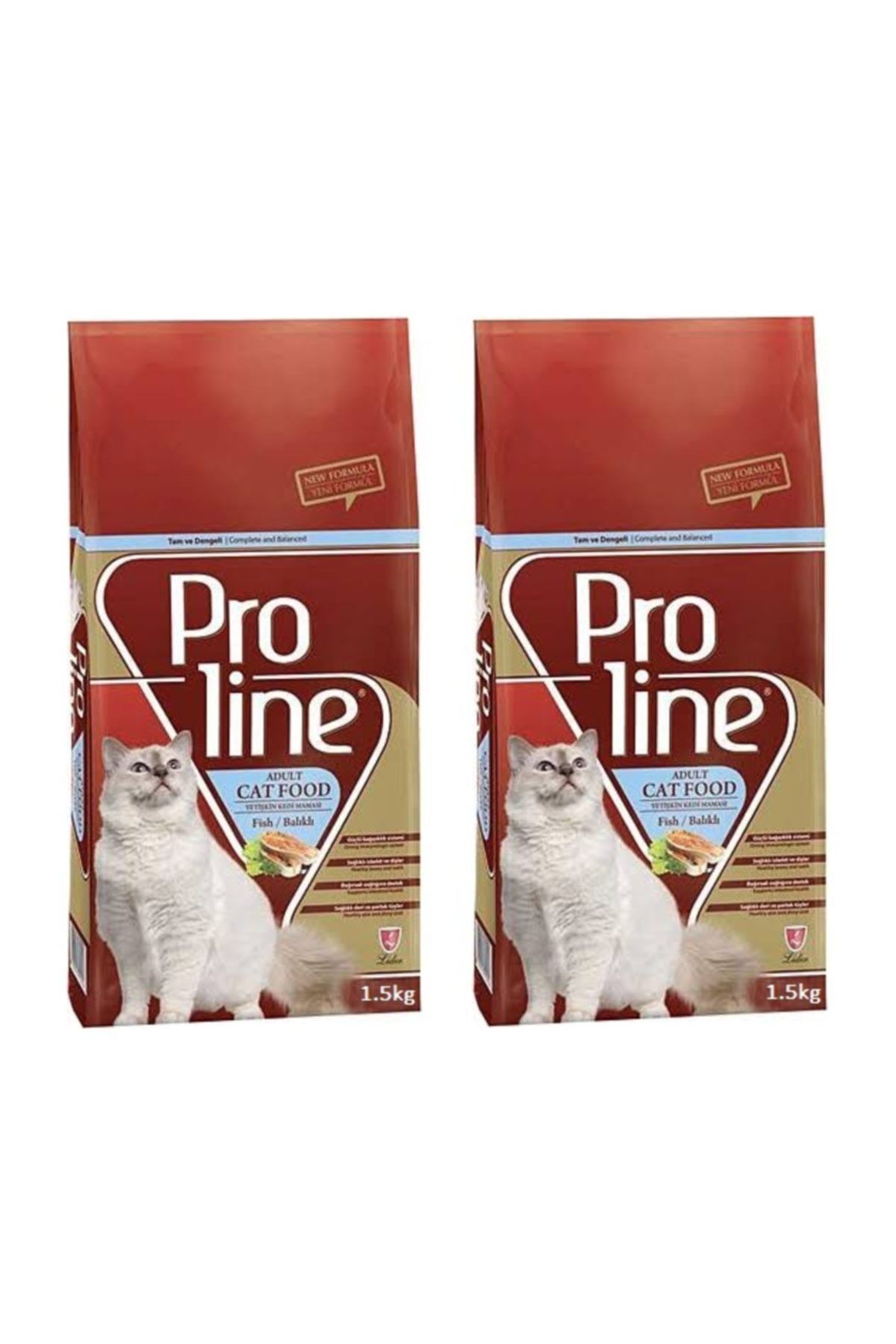 Pro Line Optimum Balıklı Yetişkin Kedi Maması 1,5 kg * 2 Adet