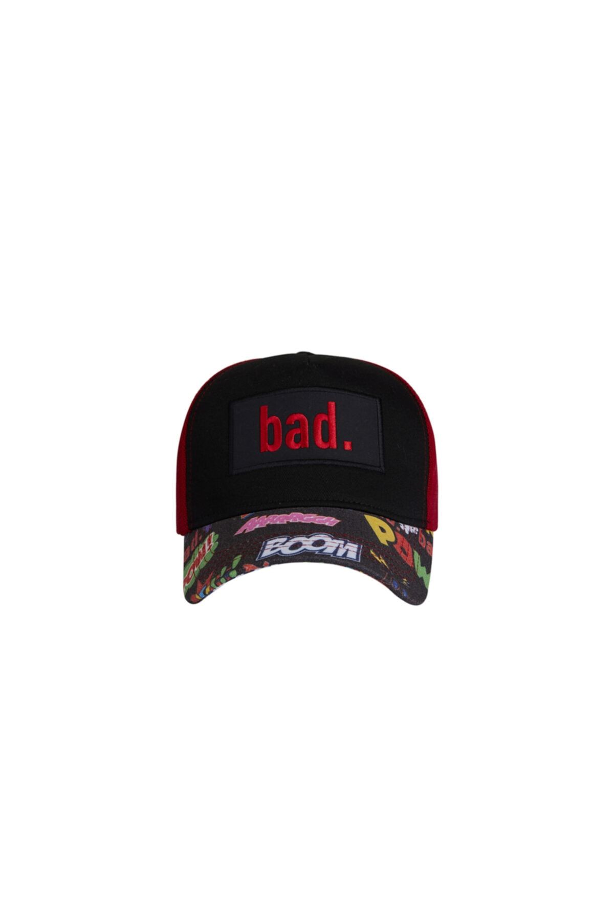 Bad Bear Siyah Erkek Şapka BOOM CAP NIGHT
