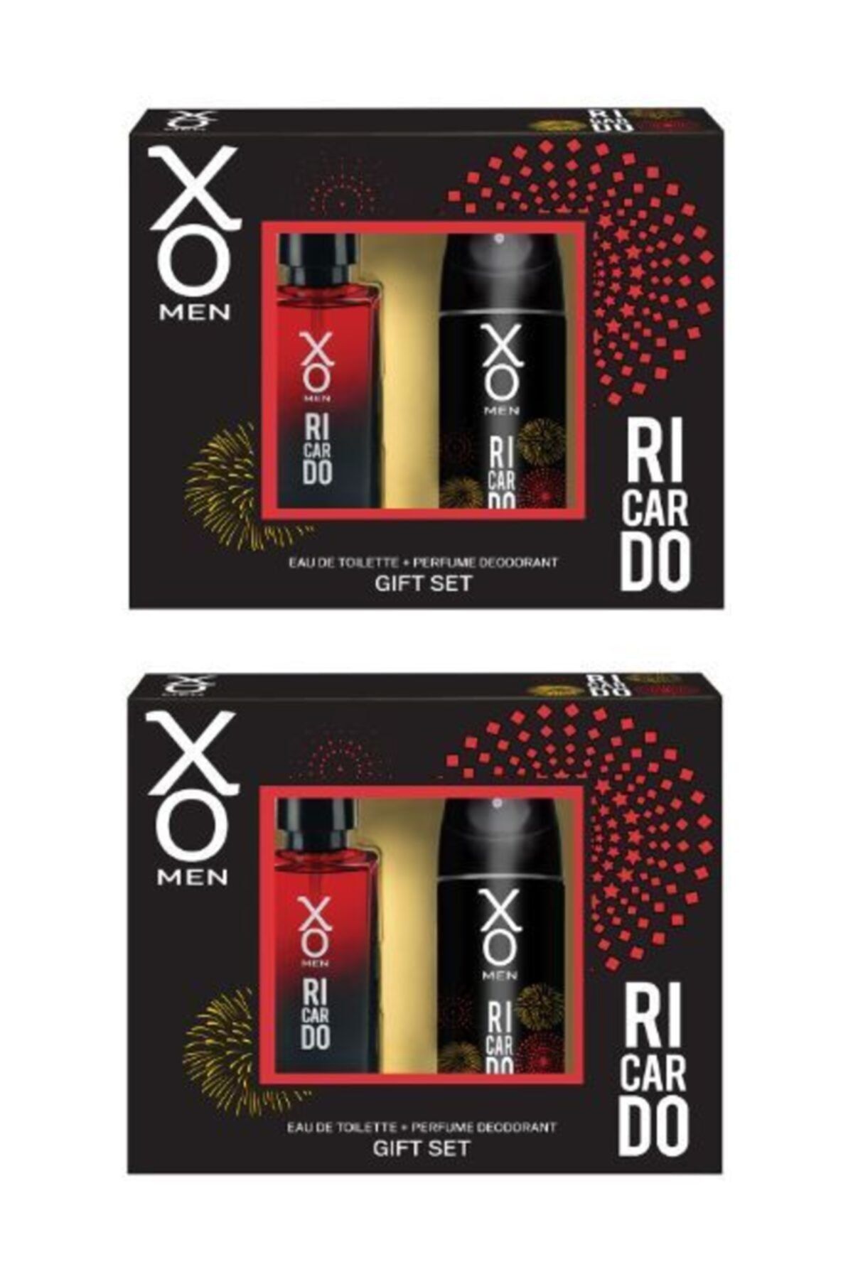 Xo Ricardo Men Edt 100 Ml + Deodorant 125 Ml X 2 Adet