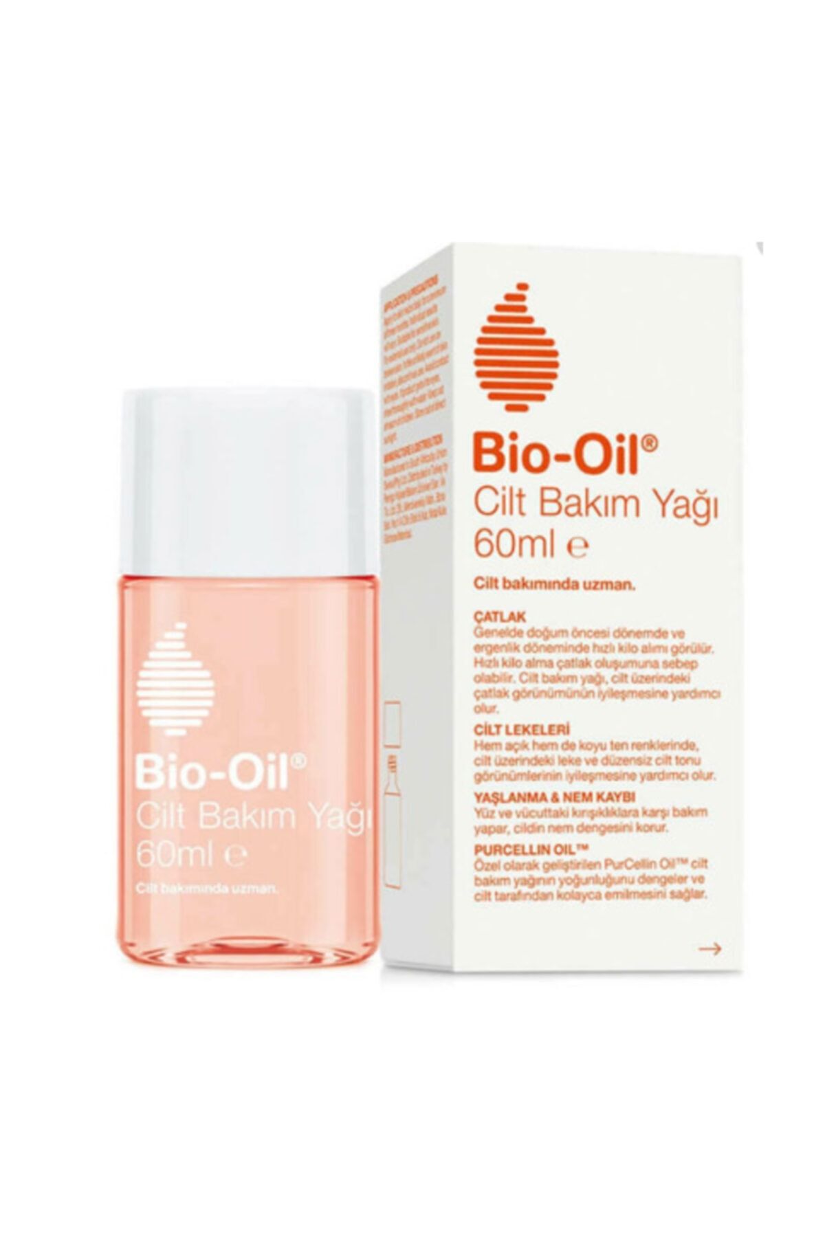 Bio-Oil Cilt Lekeleri & Yaşlanma & Nem Kaybı Ve Çatlak Karşıtı Nemlendirici Cilt Bakım Yağı 60 ml