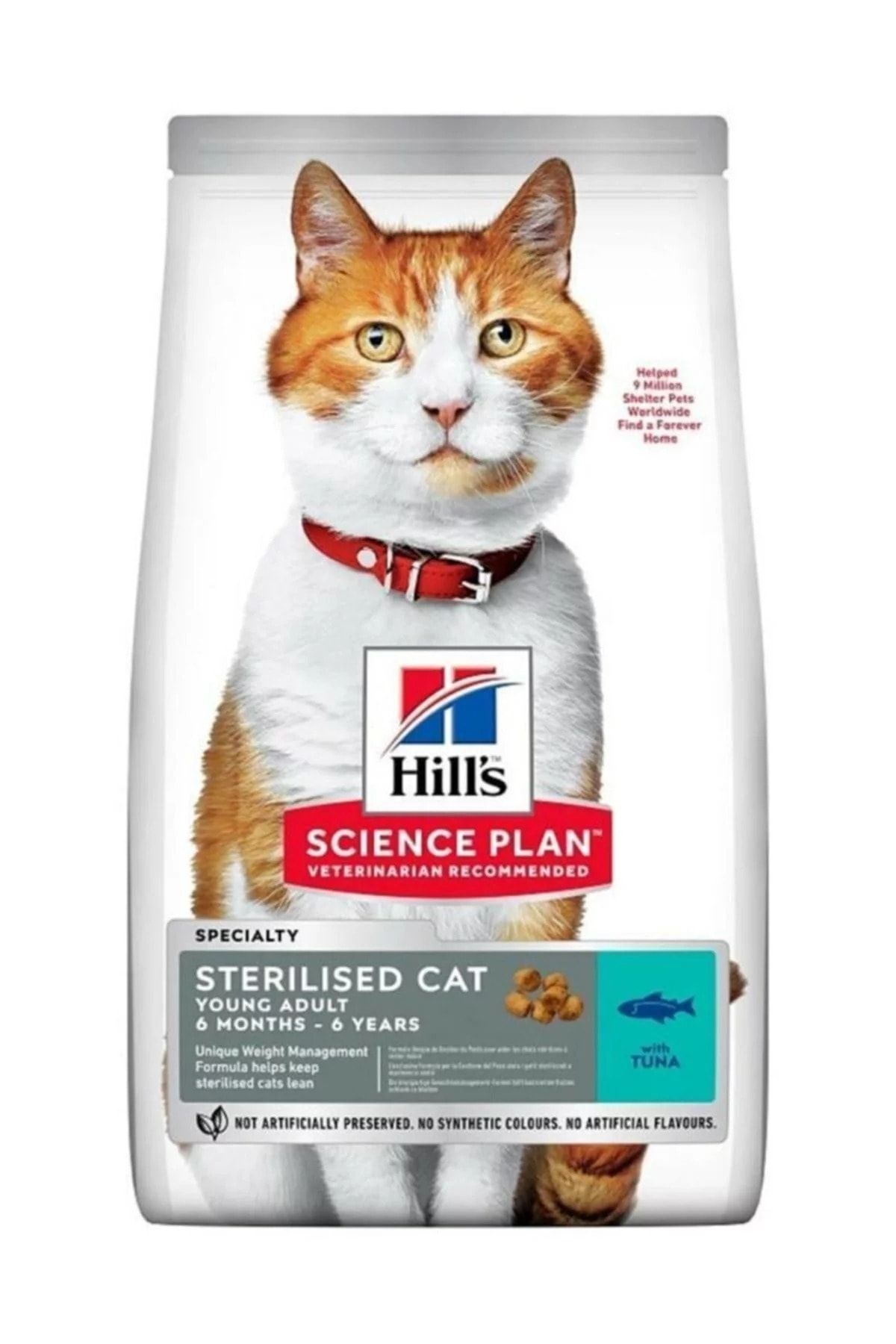 Hill's Science Plan Sterilised Kısırlaştırılmış Balıklı Kedi Maması 10 Kg