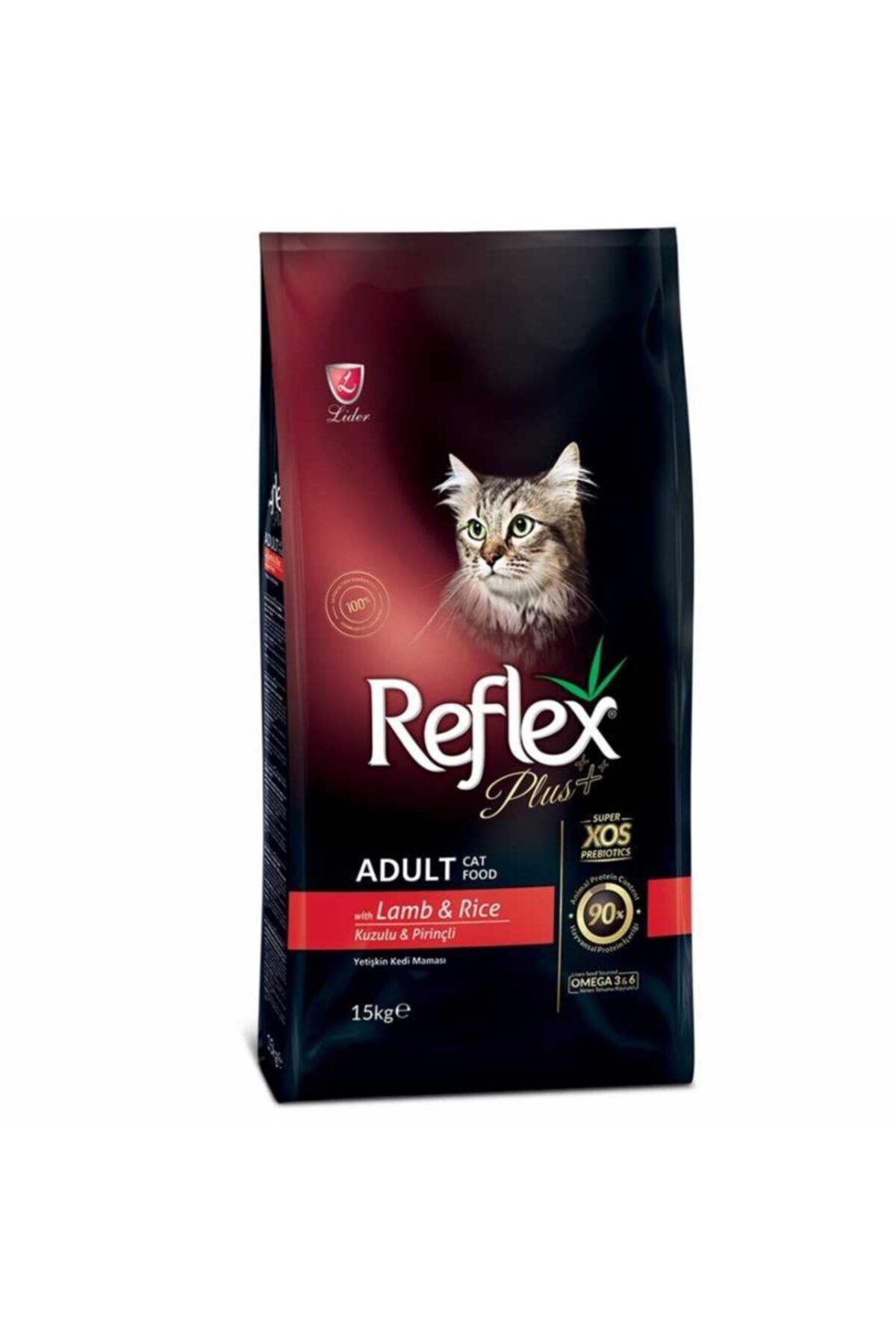 Reflex Plus Kuzu Etli Yetişkin Kedi Maması 15 kg