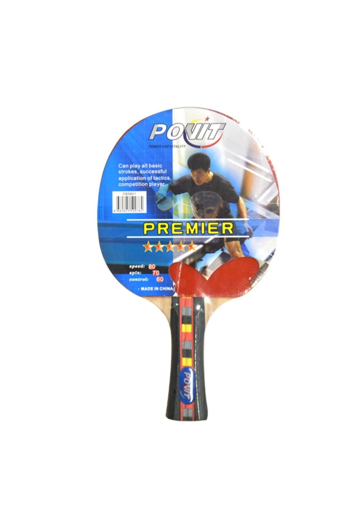 Povit Premier 5 Yıldız Masa Tenisi Raketi