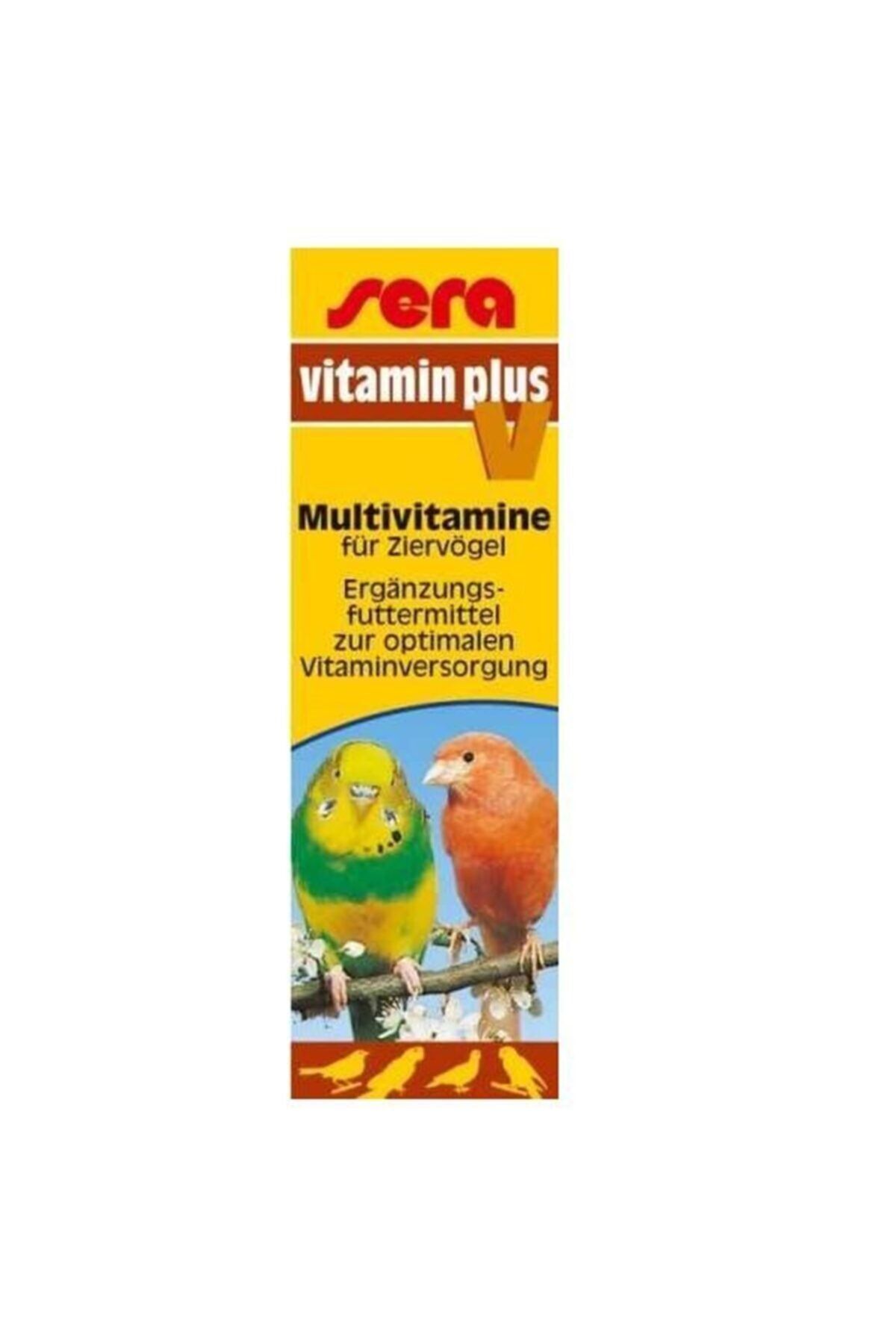 Sera Vitamin Plus V Kuşlar Için Multivitamin Damlasi 15 ml