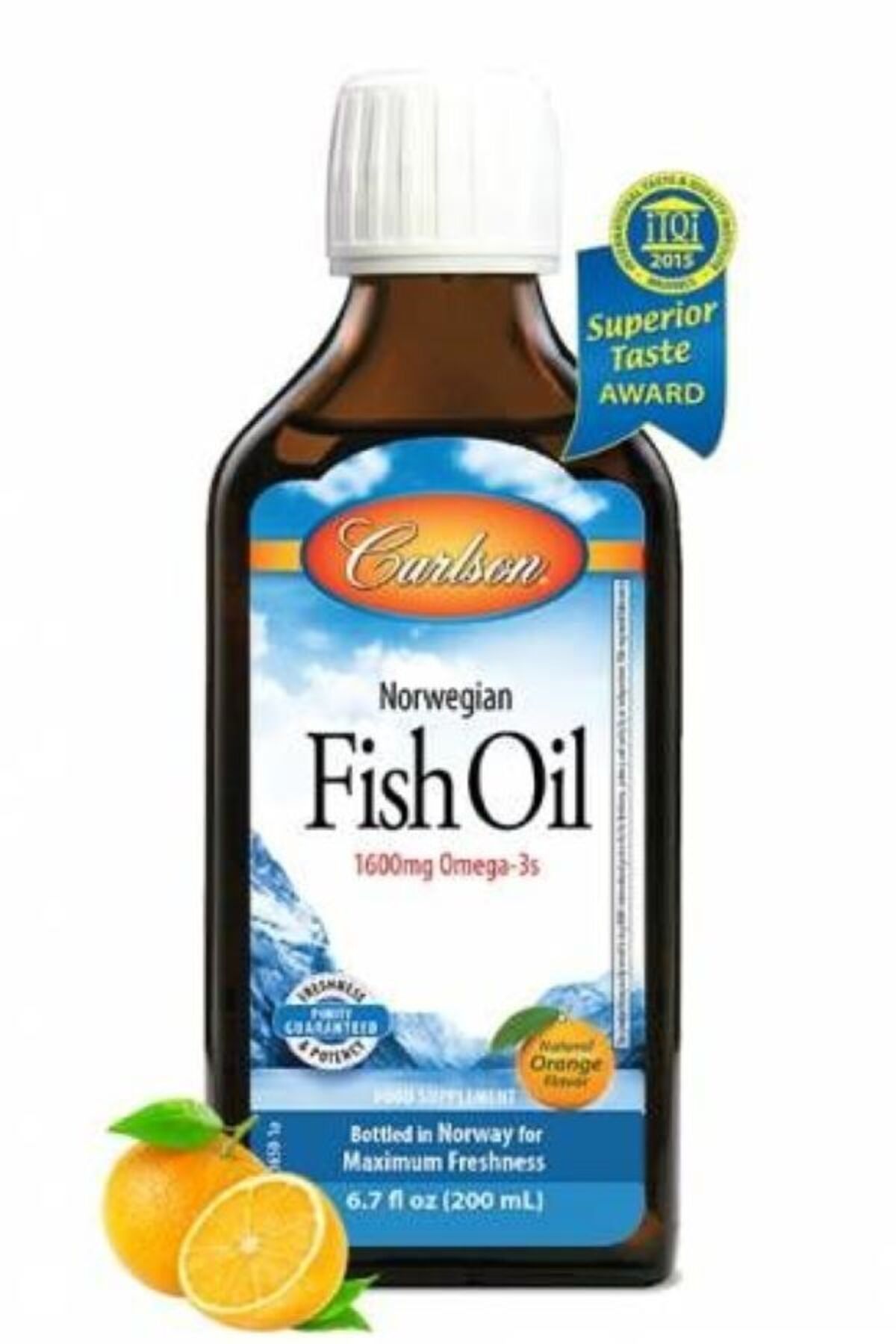 Carlson Omega 3 Balık Yağı Şurup 200 ml - Portakal