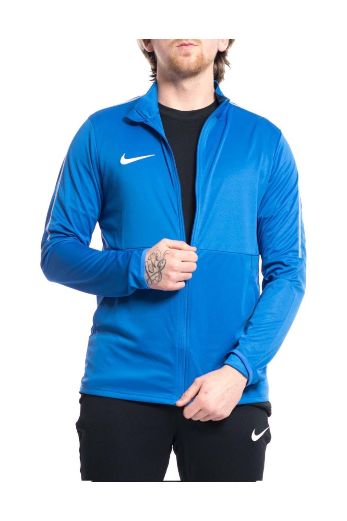 Nike Erkek Sweatshirt - Dry Park 18 TRK Eşofman Üstü - AA2059-463