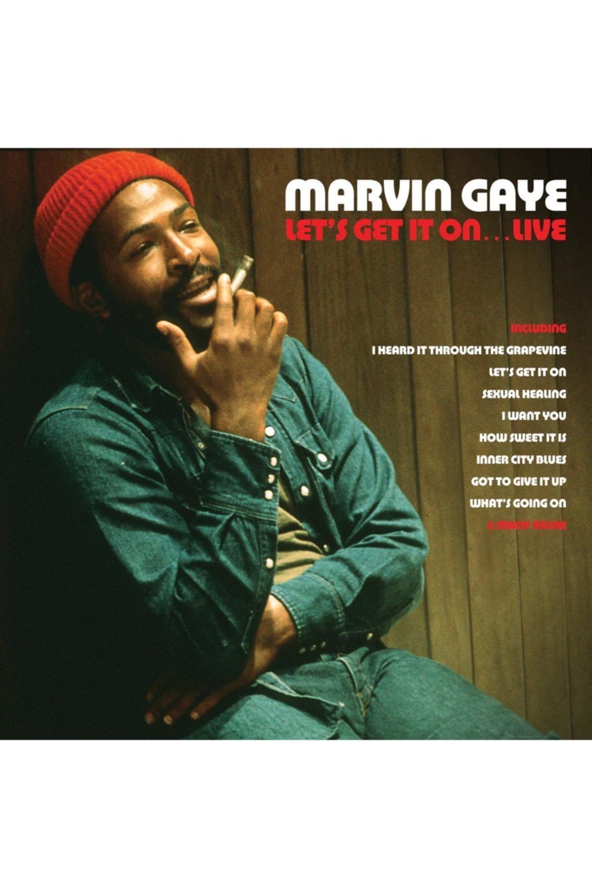 Pal Marvin Gaye - Let'S Get it On…Live 33lük 2xLP Plak ENT