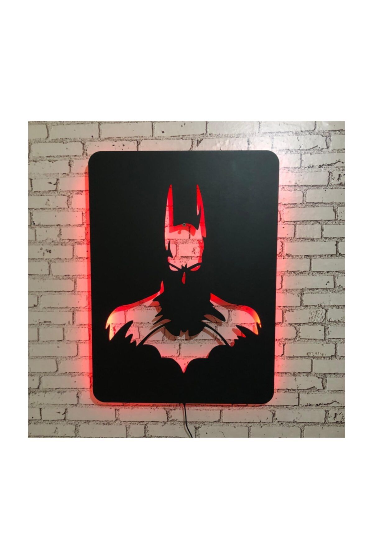 Pika Tasarım Batman V.1 Led Işıklı Tablo