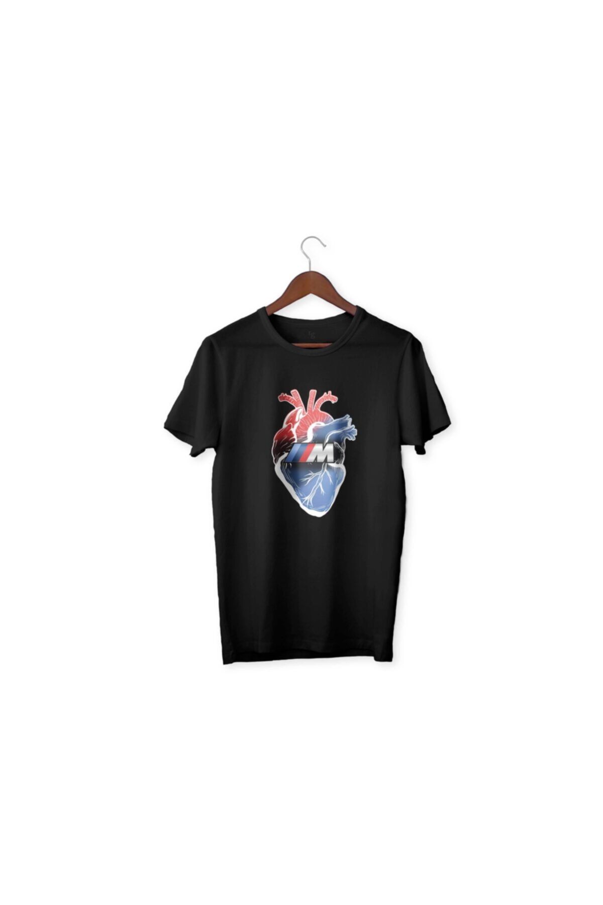 Renkli Garaj M Power Heart Tshirt