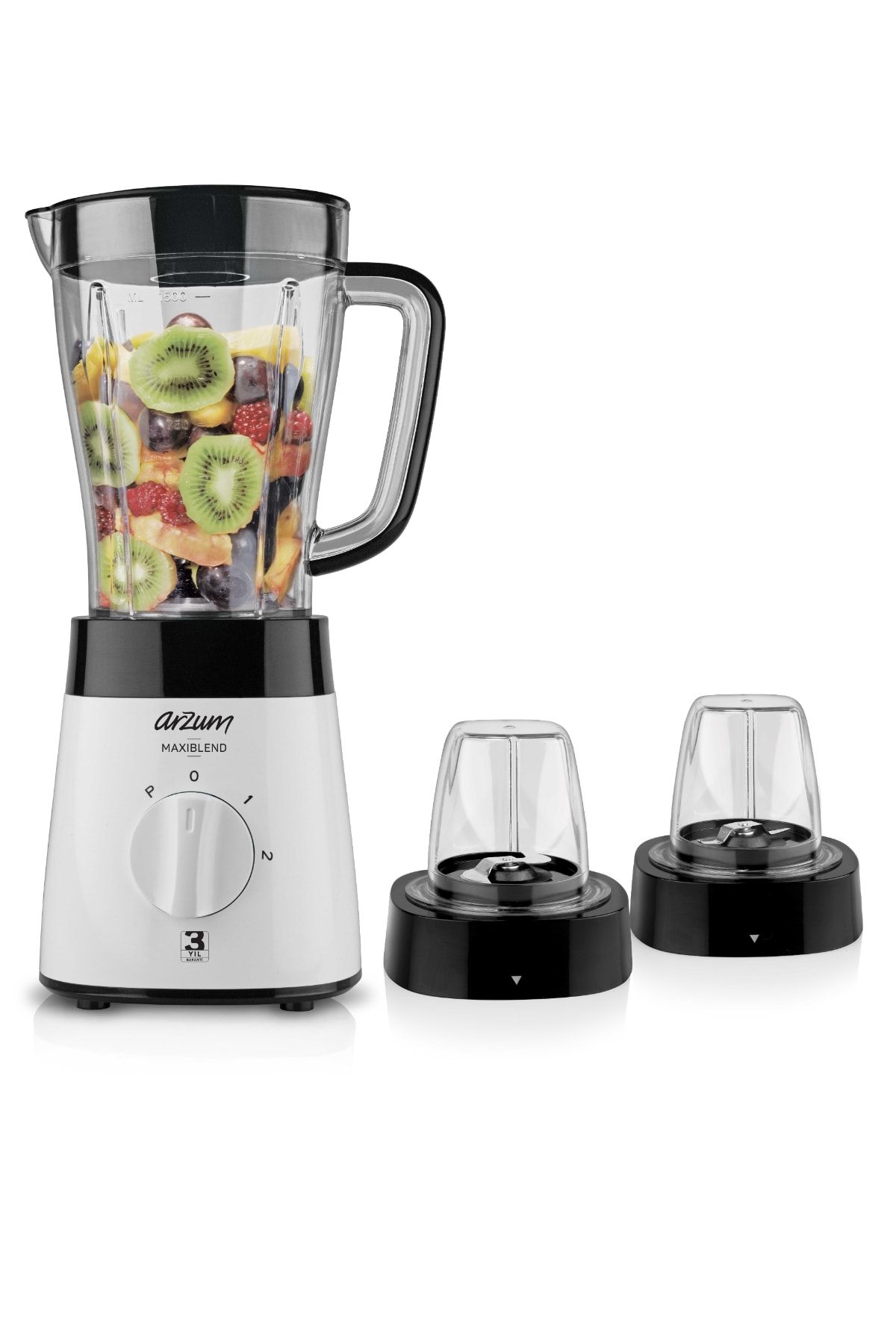 Arzum Maxiblend AR1057 Sürahi Blender 500 W Beyaz