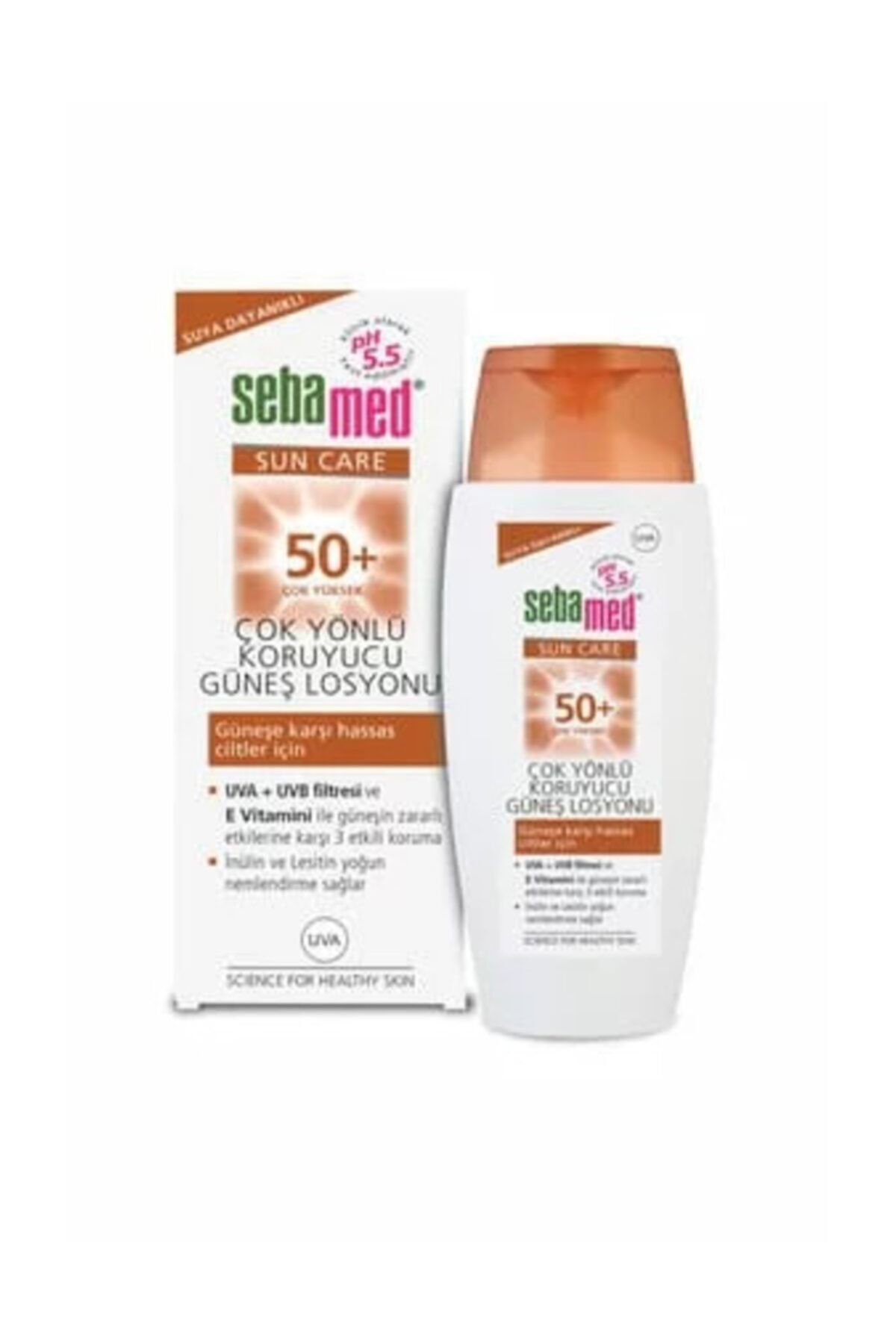 Sebamed Suya Dayanıklı Çok Yönlü Koruyucu Güneş Losyonu Spf 50+ 150 ml  - 410304089877711