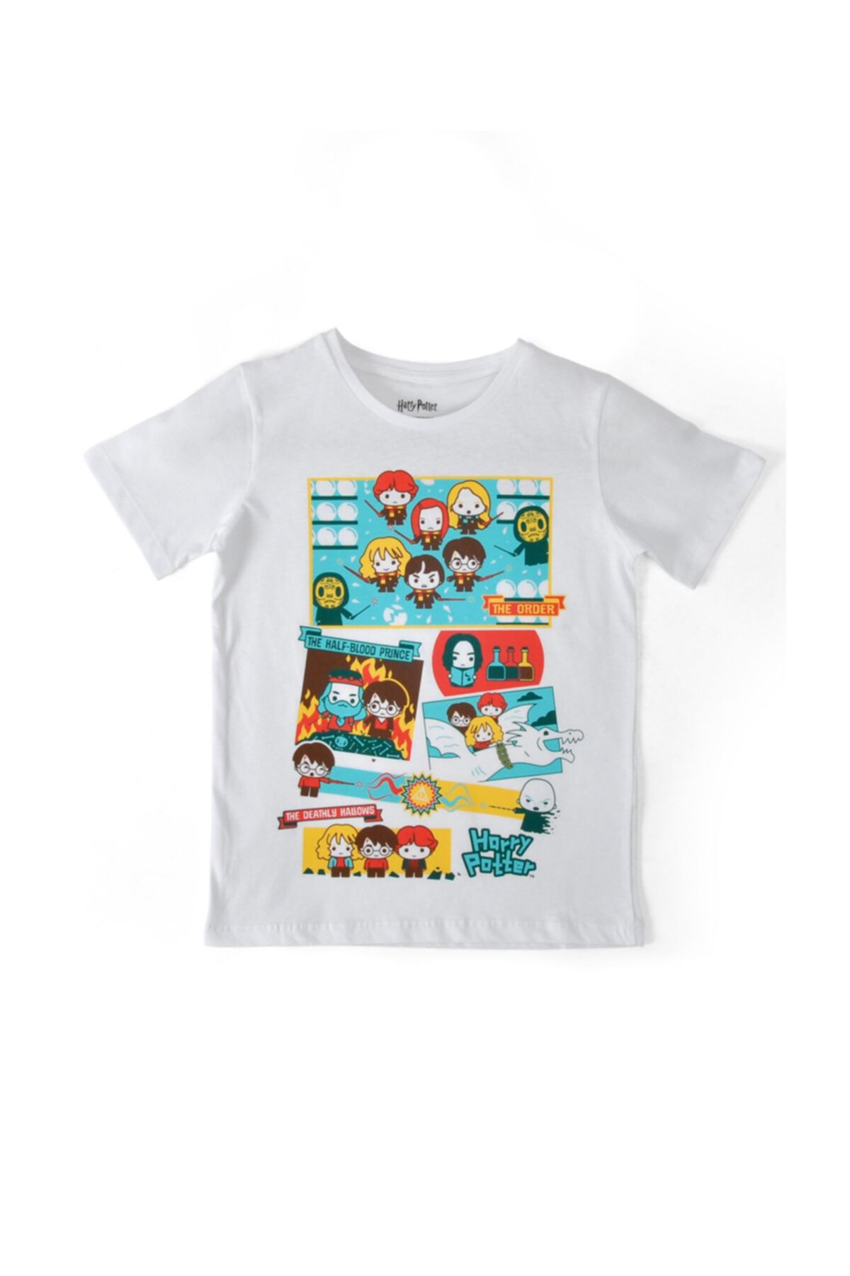 Dogo Çocuk Vegan Beyaz T-shirt - Sweet Hubbub - Harry Potter Tasarım