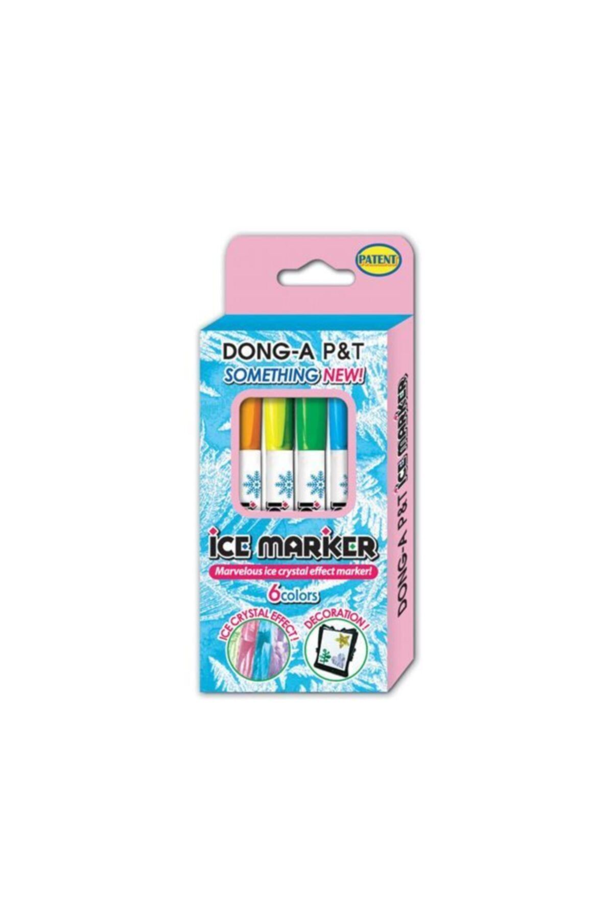 Dong A 6'lı Ice Marker Buz Görünümlü Keçeli Kalem239106