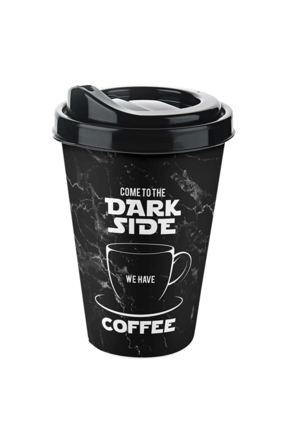 Titiz Coffee Bardak Kahve Bardağı 400 ml Dark Side