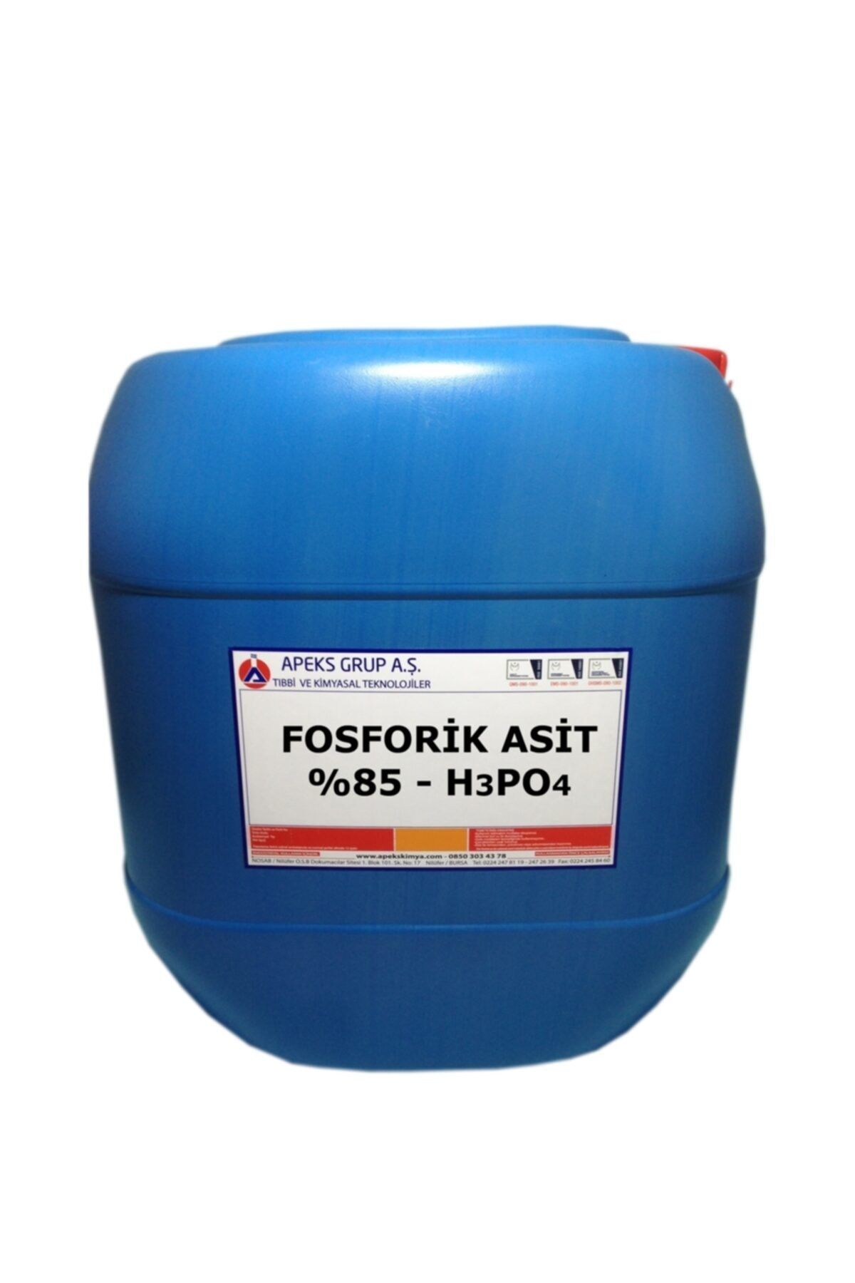 APEKS Fosforik Asit - %85 - H3po4 - 30 Kg