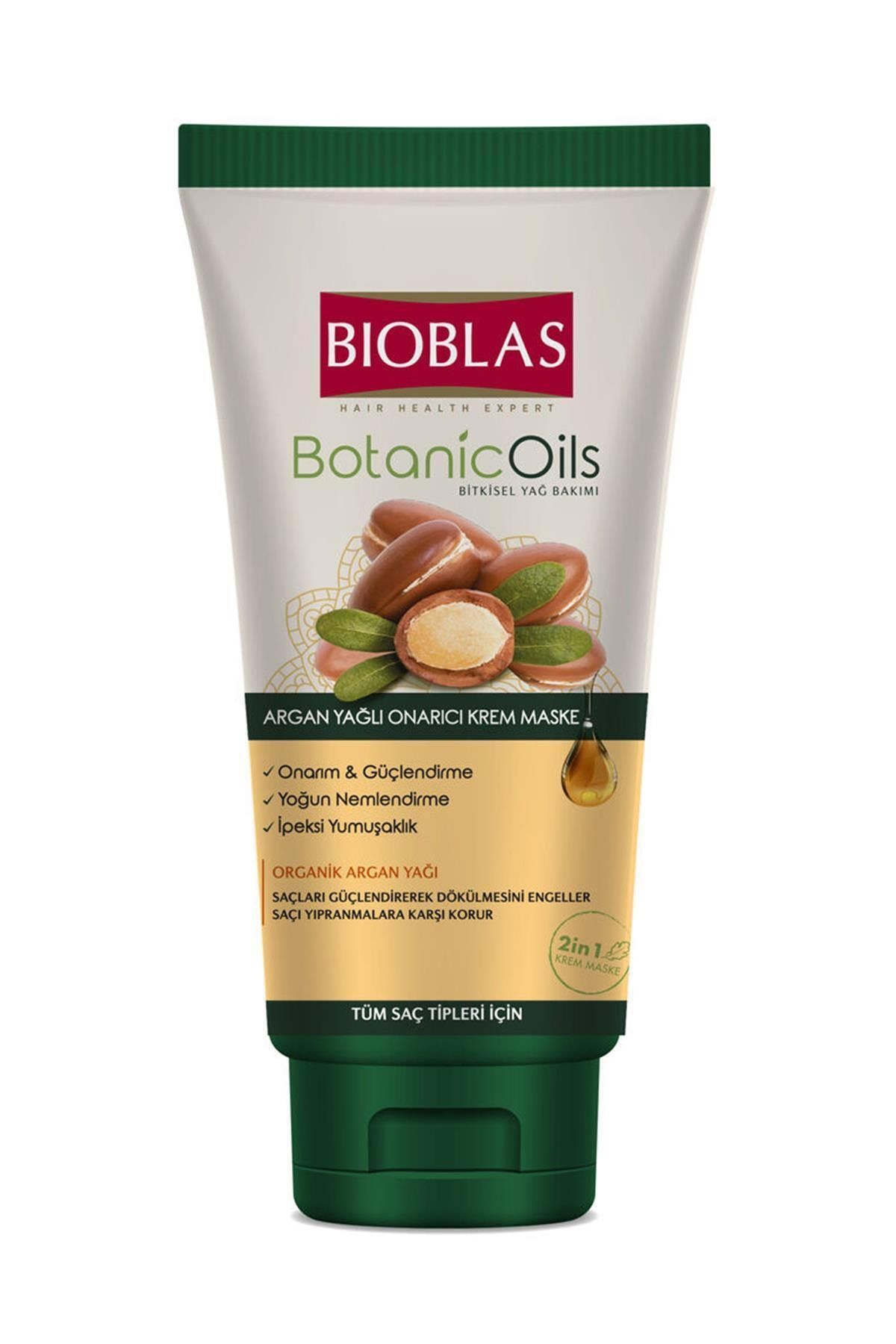 Bioblas Botanic Oils Saç Maskesi Argan Yağlı 200 ml