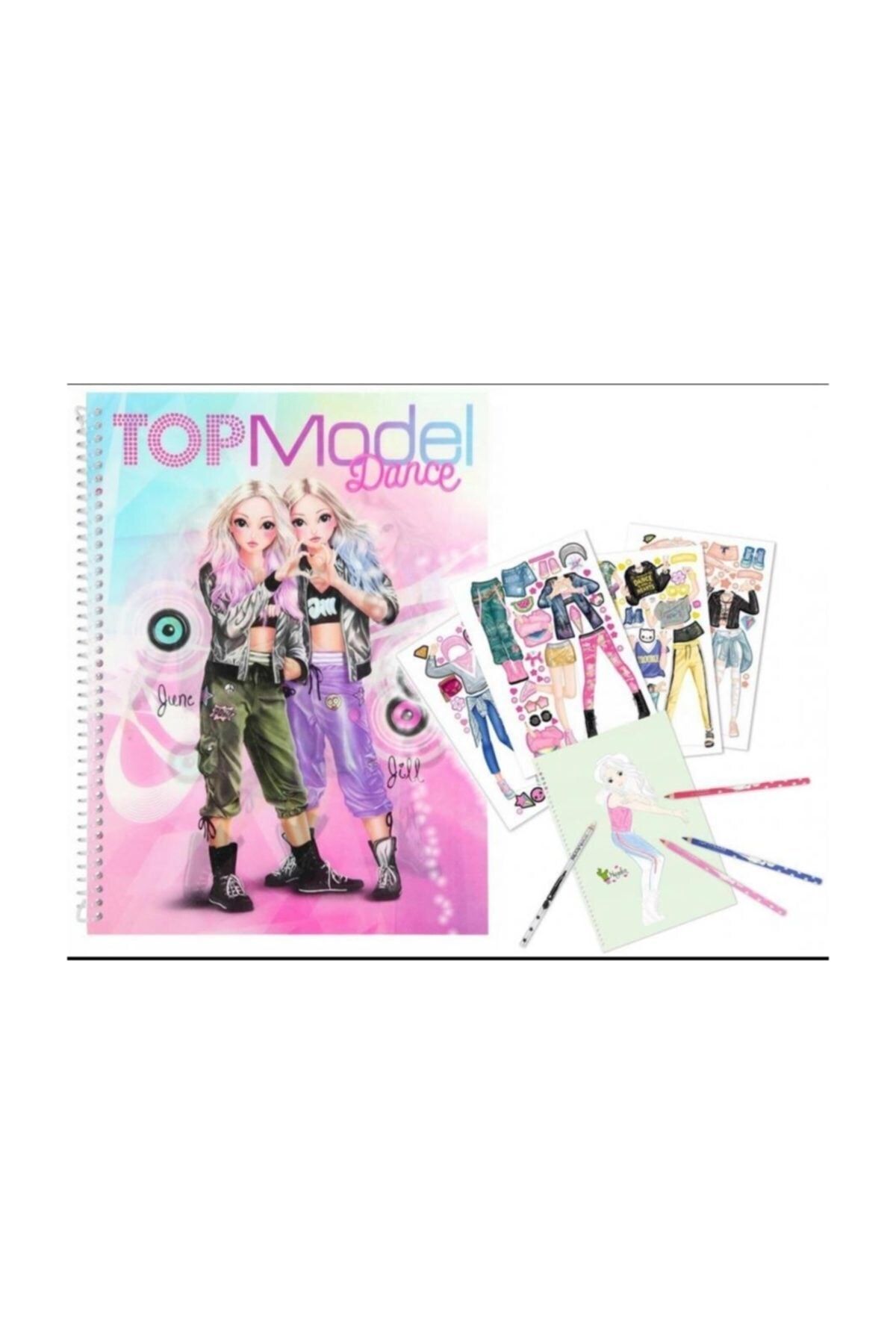 Top Model Dance Boyama Kitabı 410202