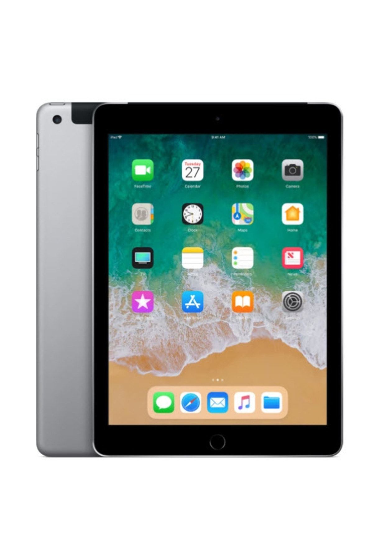Apple iPad 6. Nesil 128 GB 9.7" Wi-Fi+Cellular Uzay Grisi Tablet (Apple Türkiye Garantili)