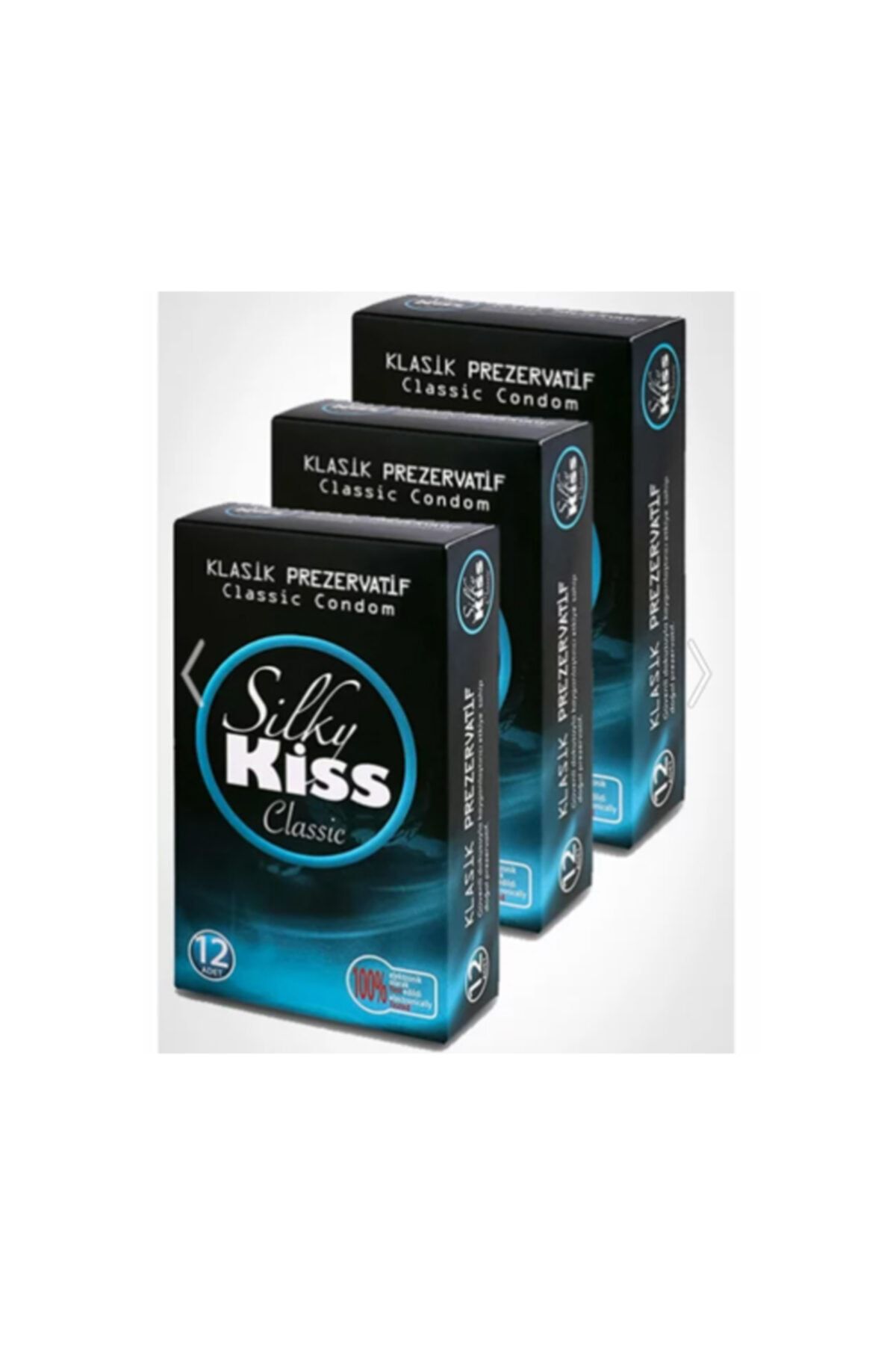 Kiss Silky Prezervatif Classic Condom 36 Adet