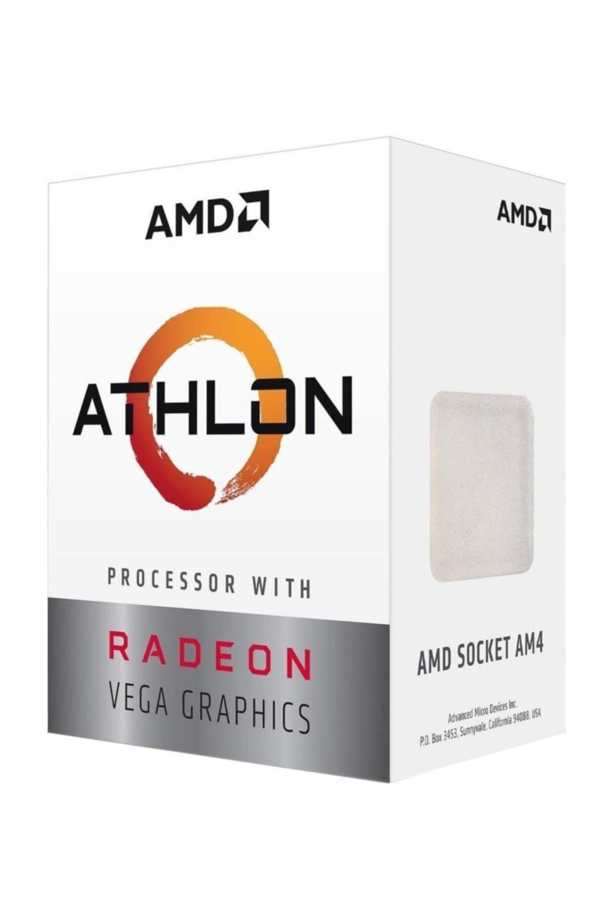 Amd Athlon 200GE Soket AM4 3.2GHz 4MB  Radeon Vega 3 İşlemci