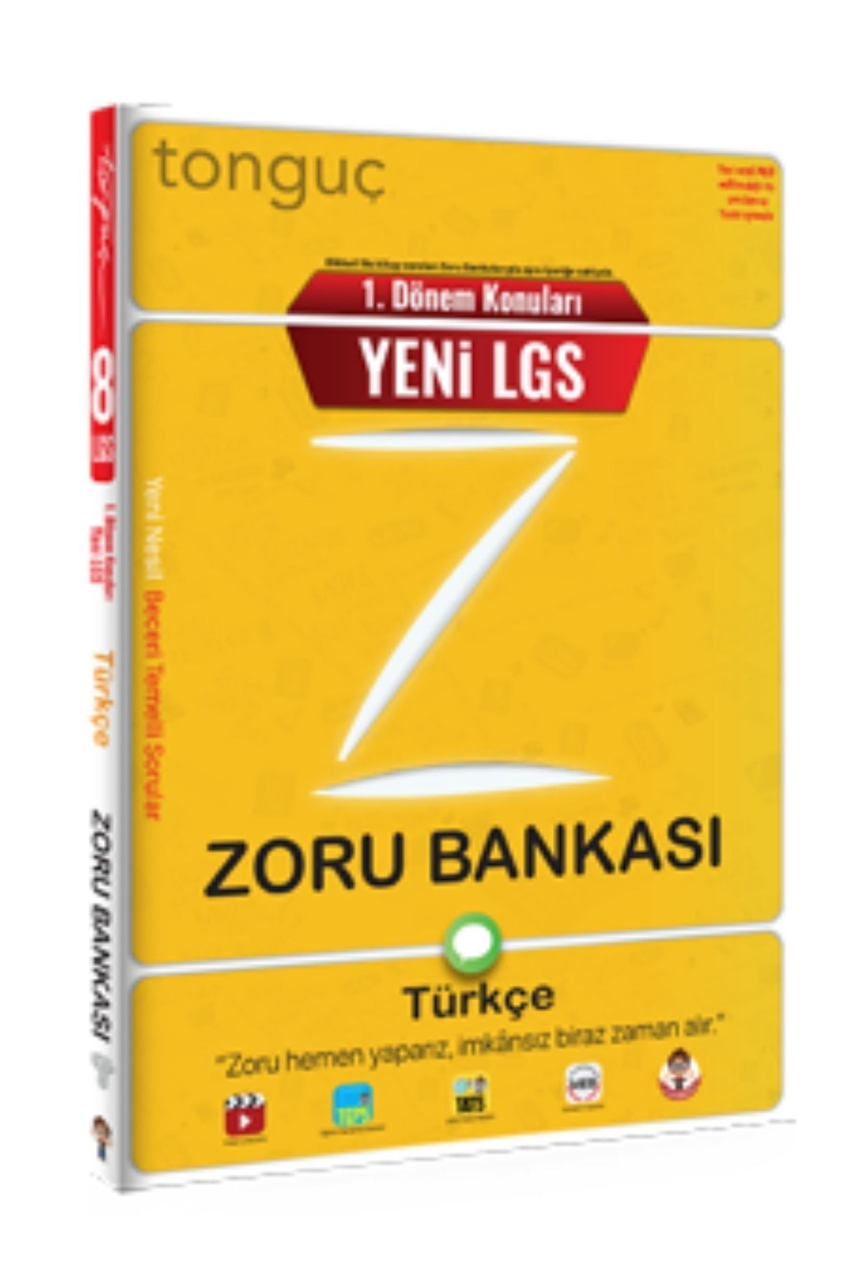 Tonguç Yayınları Tonguç 8.sınıf 1.dönem Türkçe Zoru Bankası 2020