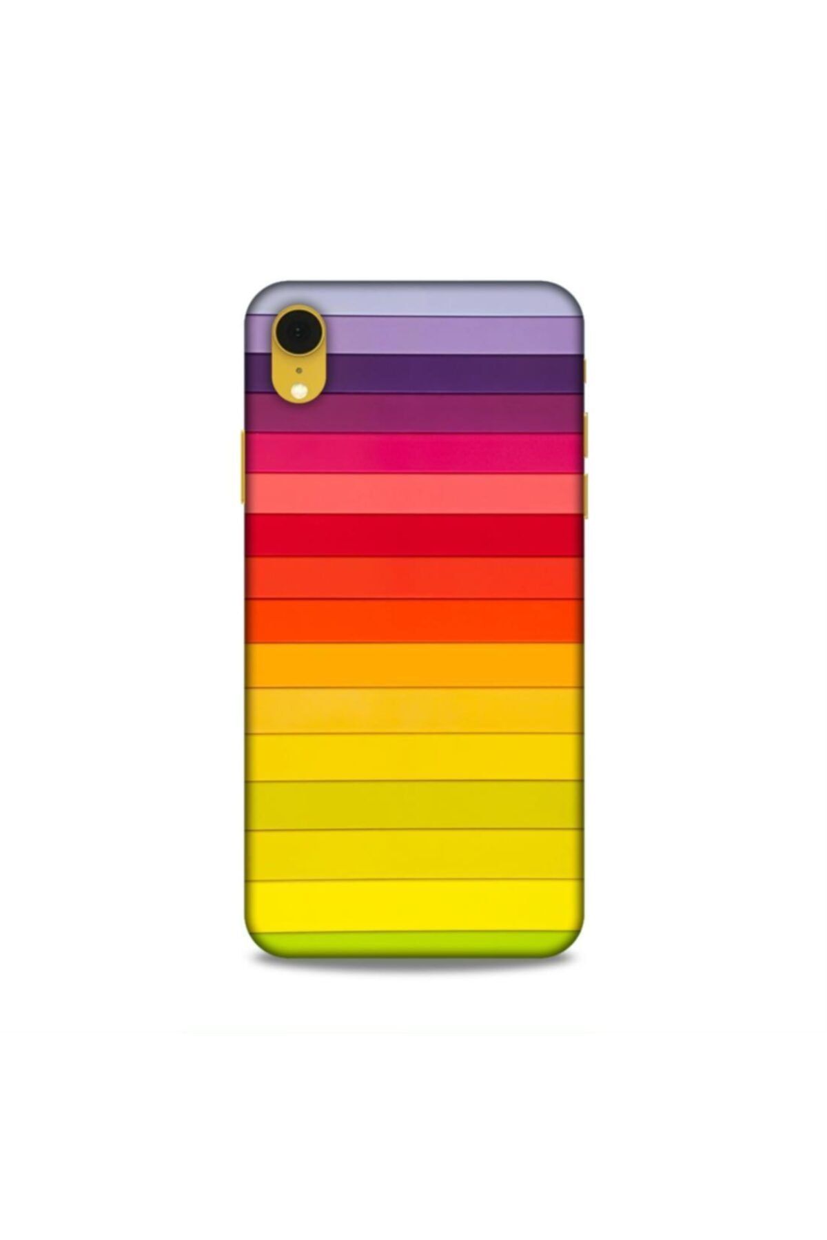 Pickcase Apple Iphone Xr Desenli Arka Kapak Renk Tonları Kılıf