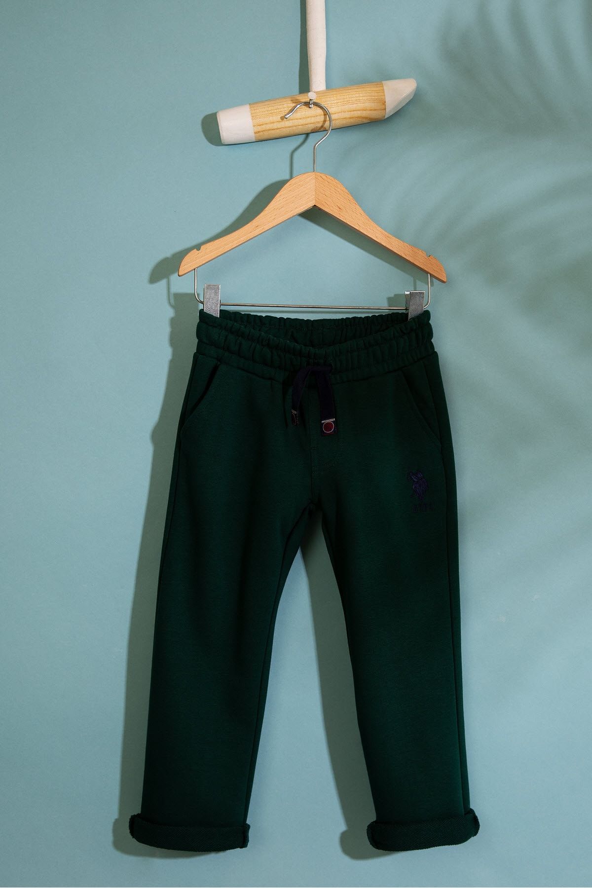 U.S. Polo Assn. Yeşil Erkek Çocuk Örme Pantolon