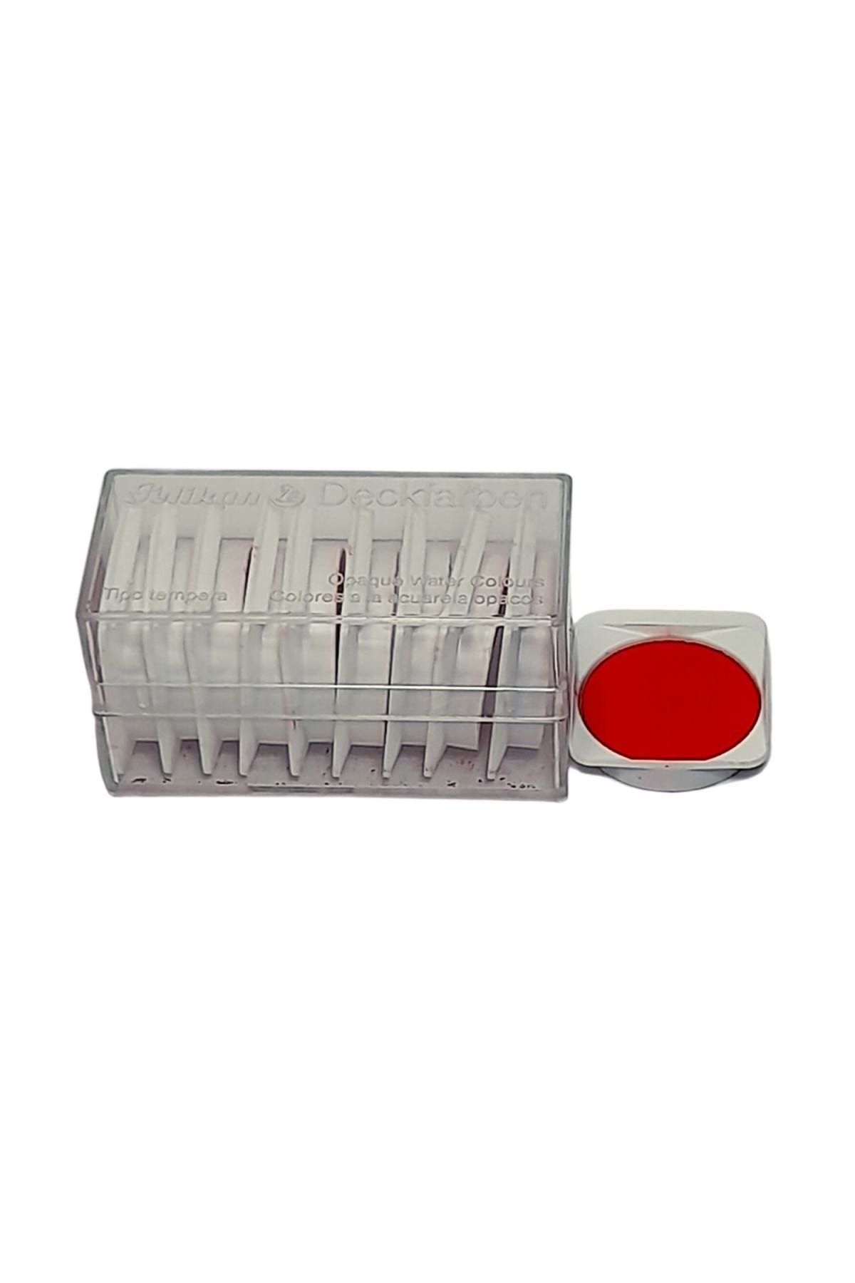 Pelikan 10lu Suluboya Tableti (dyes Uyumlu)r.kodu54 Vermılıon Dark-kırmızı Koyu