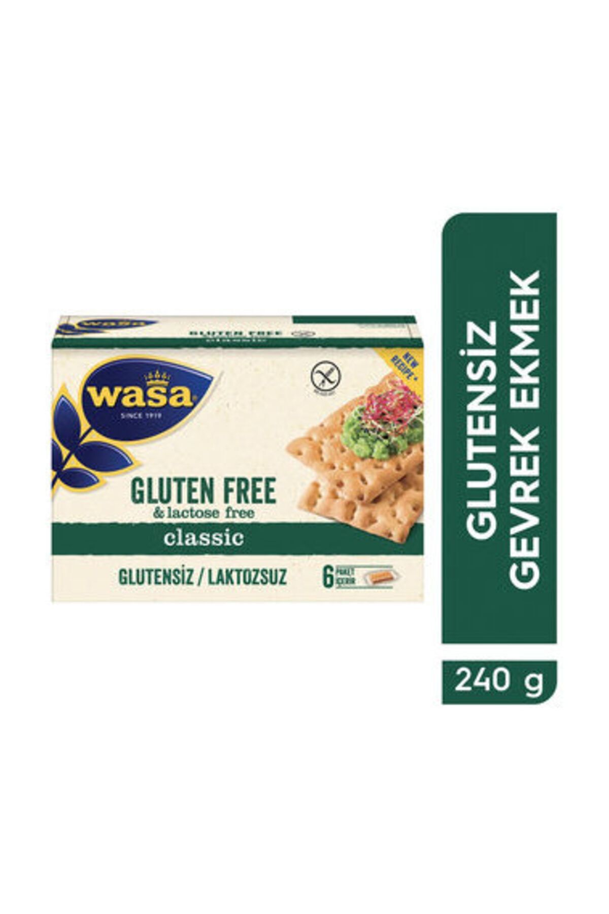 Wasa Glutensiz Gevrek Ekmek / Crispbread Gluten Free 275 G