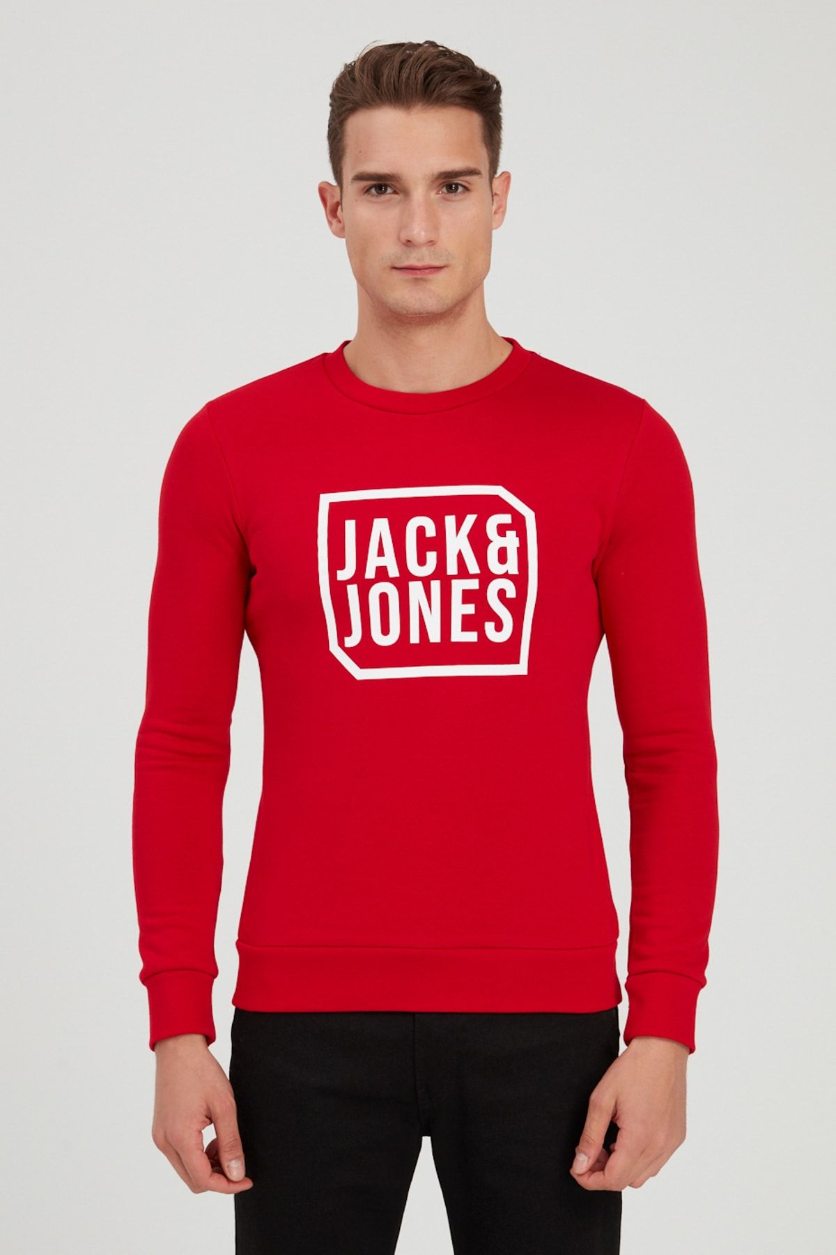Jack & Jones Bisiklet Yaka Sweatshirt JCOBRUSH 12190602