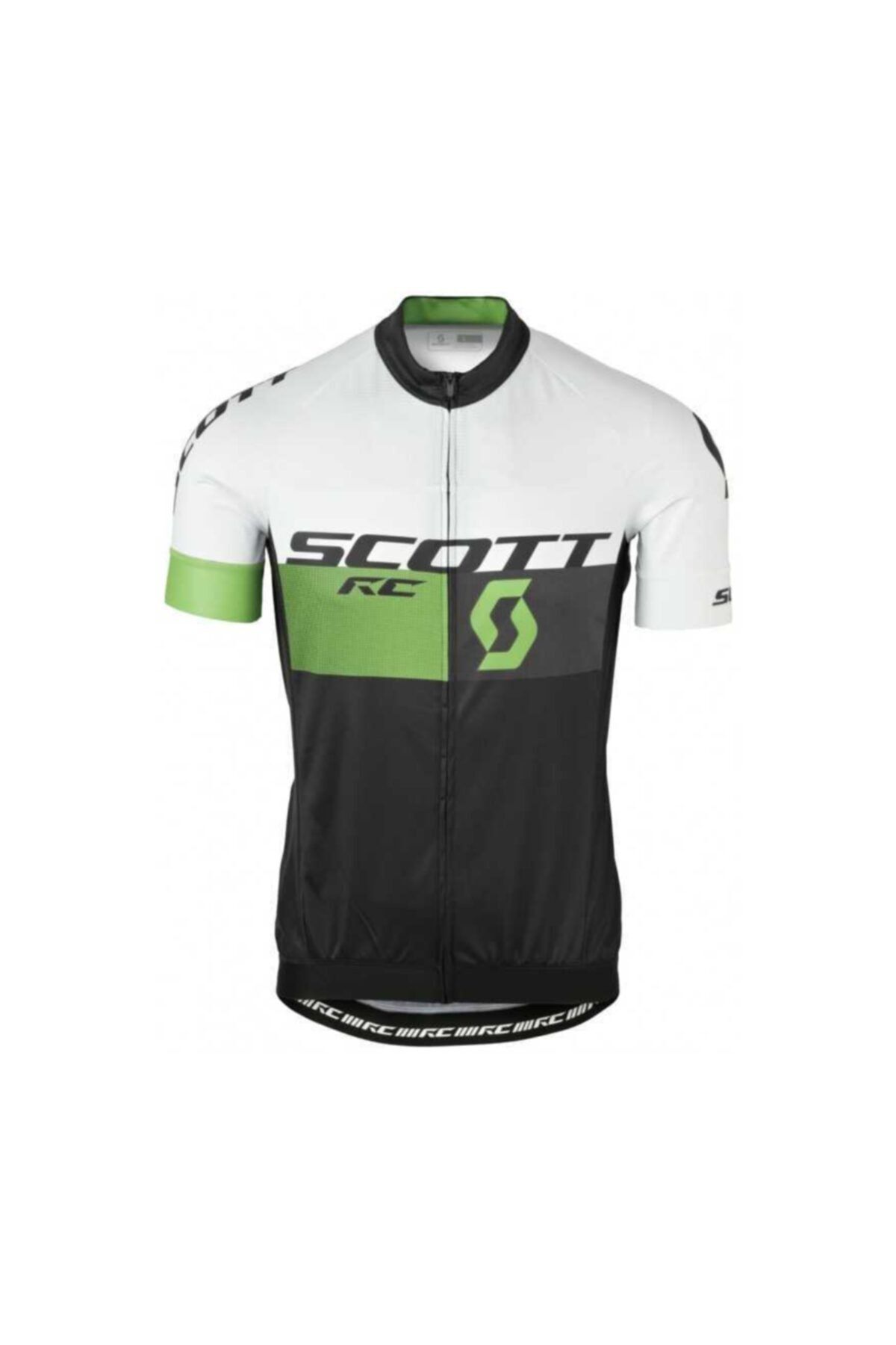 SCOTT Rc Pro Kısa Kol Forma Siyah-beyaz-yeşil S