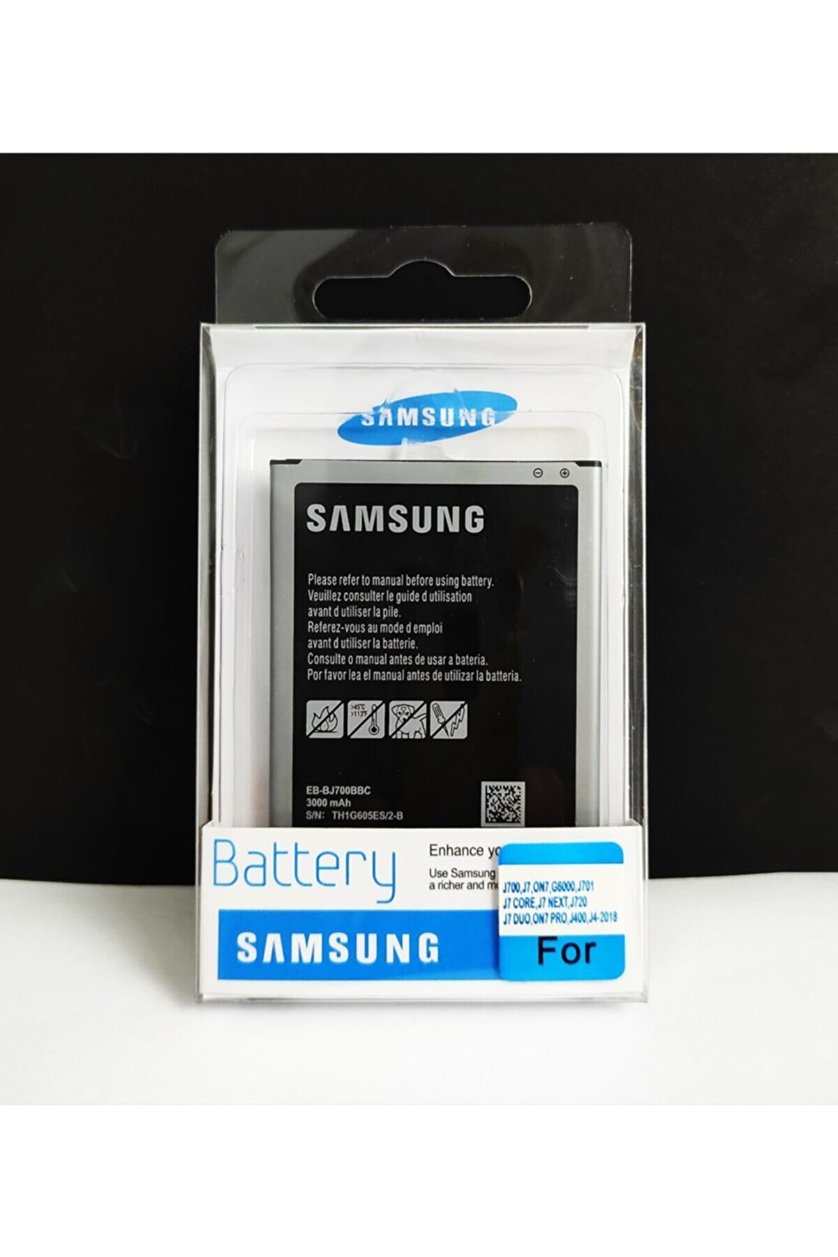 Samsung Galaxy J7 Core-on7-j7 Next-j700-j400-j4 2018 Orj Batarya Pil 3000mah (jokergsm)