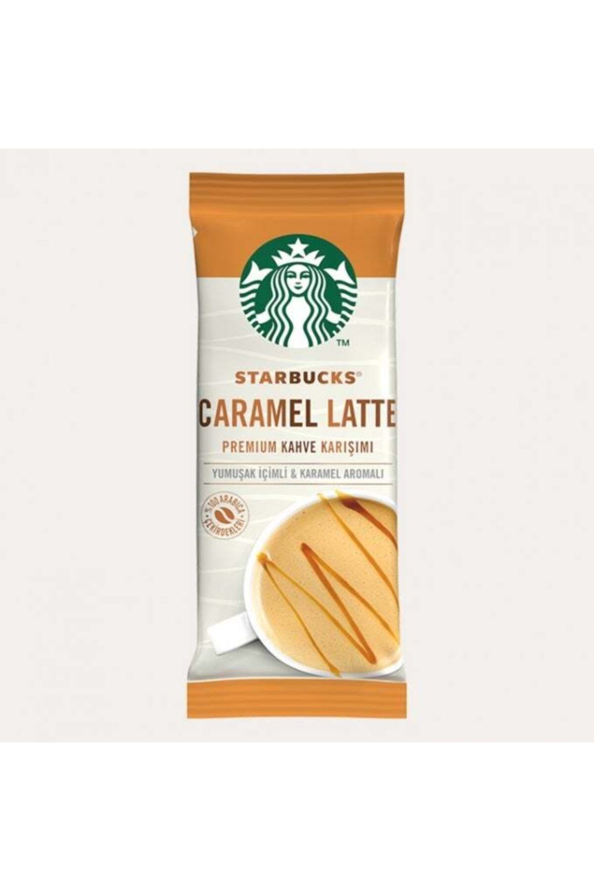 Starbucks Caramel Latte Premium Kahve Karışımı 21.5 gr x 10’lu Paket