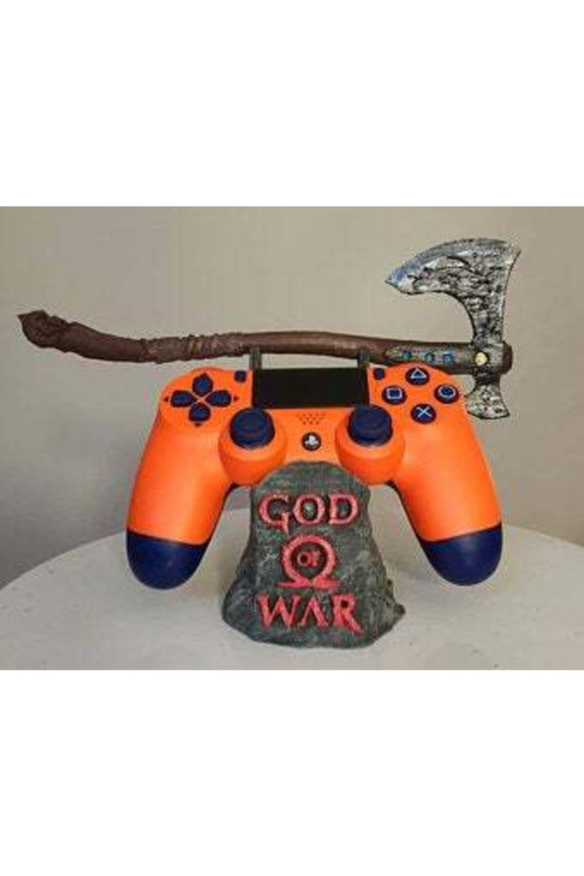 3 boyutlu dükkan God Of War Axe Konsol Standı Ps5 Ps4 Ps3 Xbox