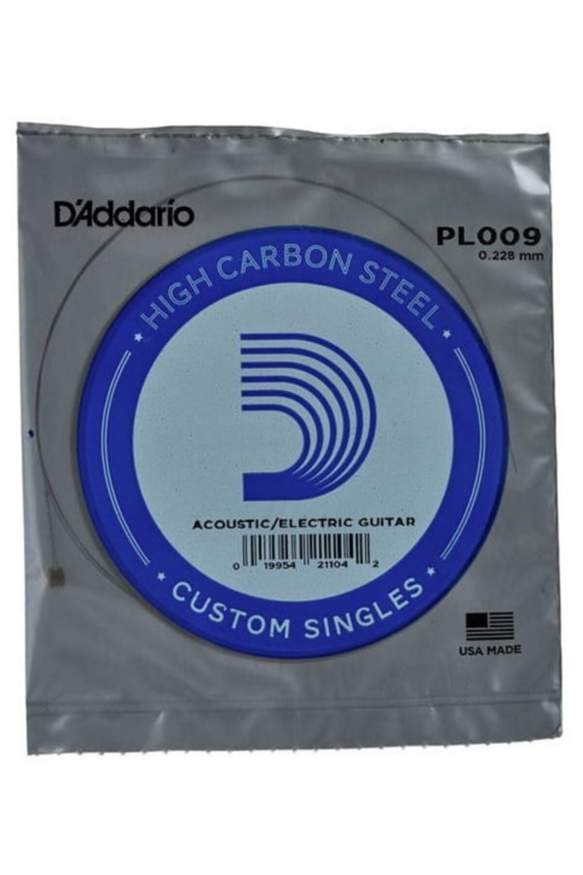 D'Addario D'addario Pl009 Elektro Ve Akustik Tek Tel Ince E-(Mİ)