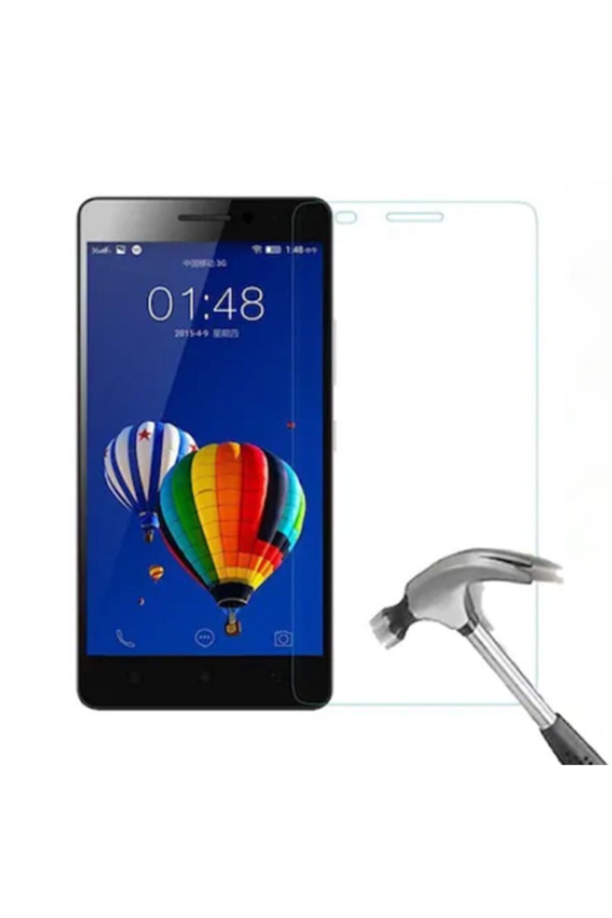 Ally Mobile Lenovo A7000 Uyumlu Kırılmaz Cam Ekran Koruyucu