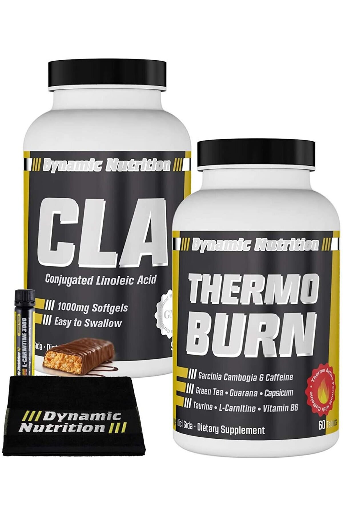 Dynamic Nutrition Dynamic CLA 90 Kapsül + Thermo Burn 60 Tablet + 3 HEDİYE