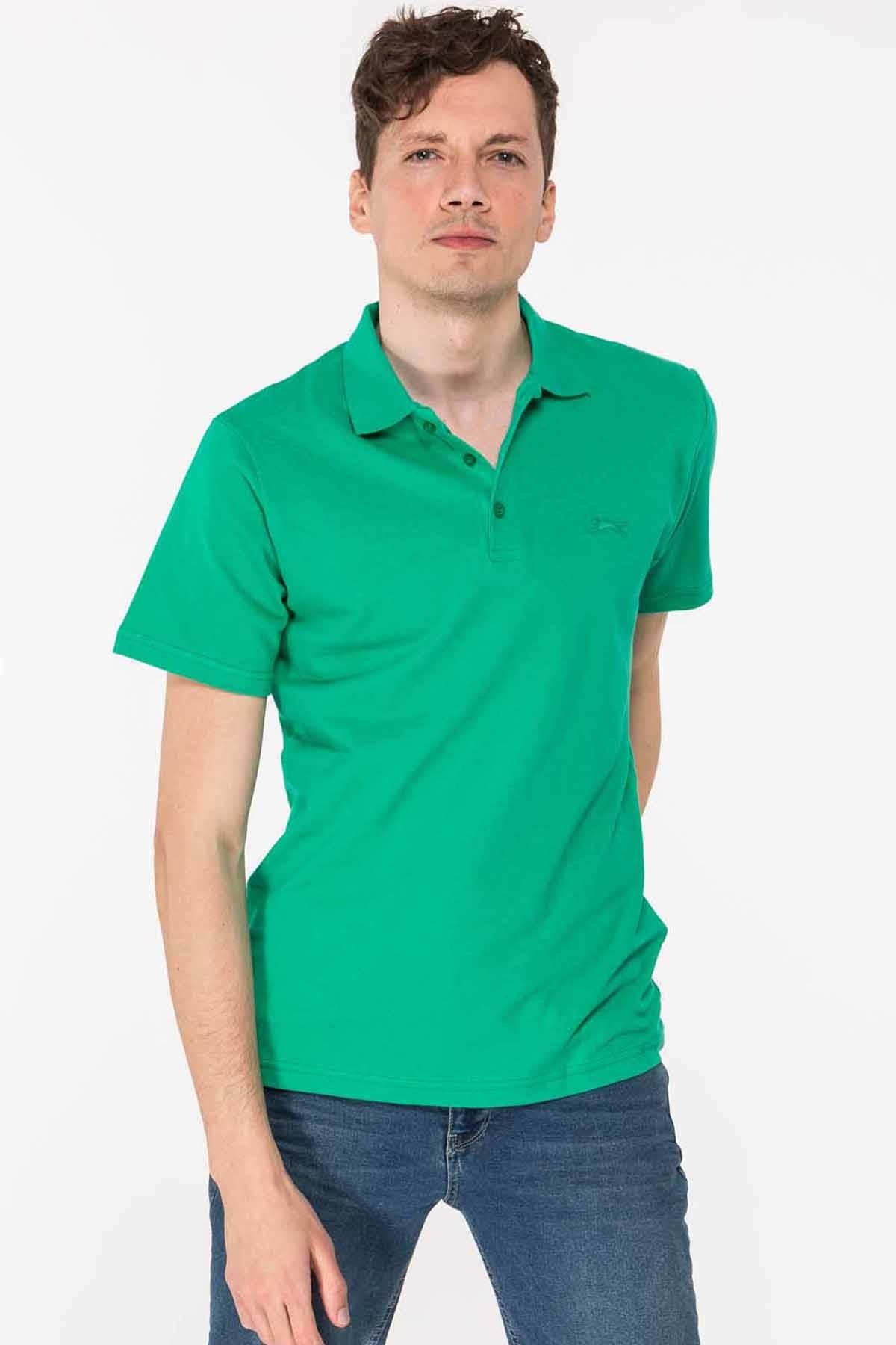 Slazenger Salvator Erkek T-shirt Yeşil St19te040