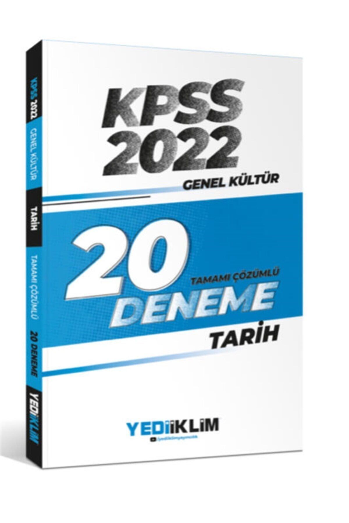 Yediiklim Yayınları 2022 Kpss Genel Kültür Tarih Tamamı Çözümlü 20 Deneme Sınavı