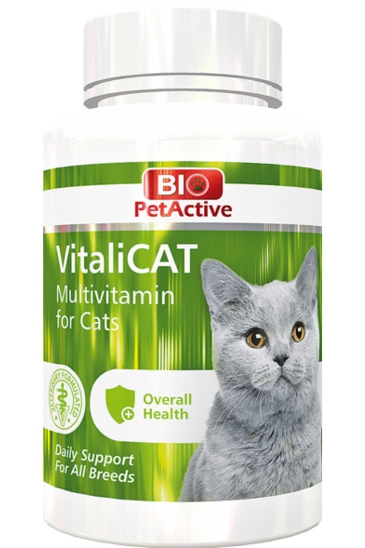 Bio PetActive Vitalicat | Kediler Için Multivitamin Tableti 150 Tablet
