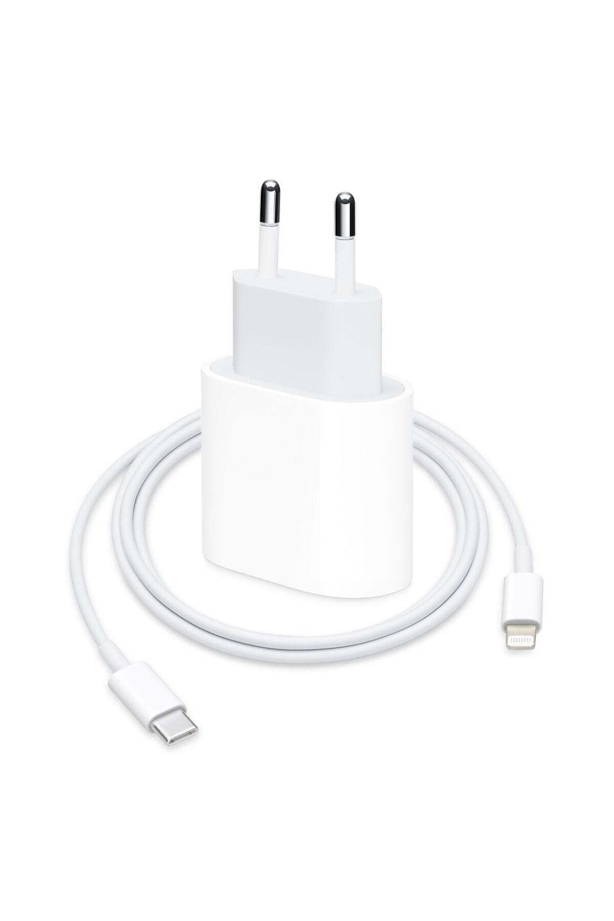 Cepsuar Iphone 11 / 12 - Pro Max Mini Uyumlu 20w Adaptör Kablo Usb-c Pd Hızlı Şarj Aleti