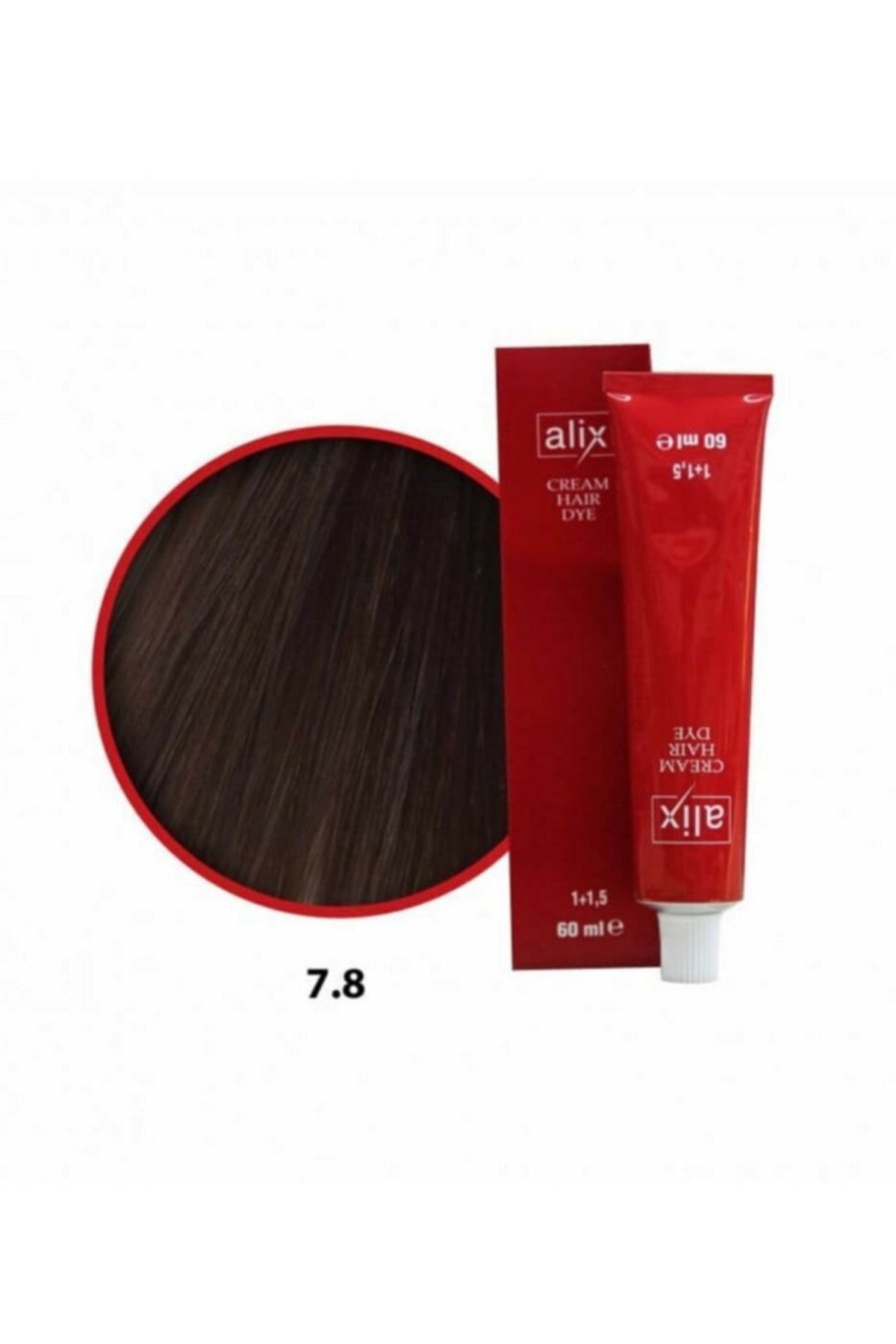 Alix Saç Boyası 60 Ml - 7.8 - Karamel