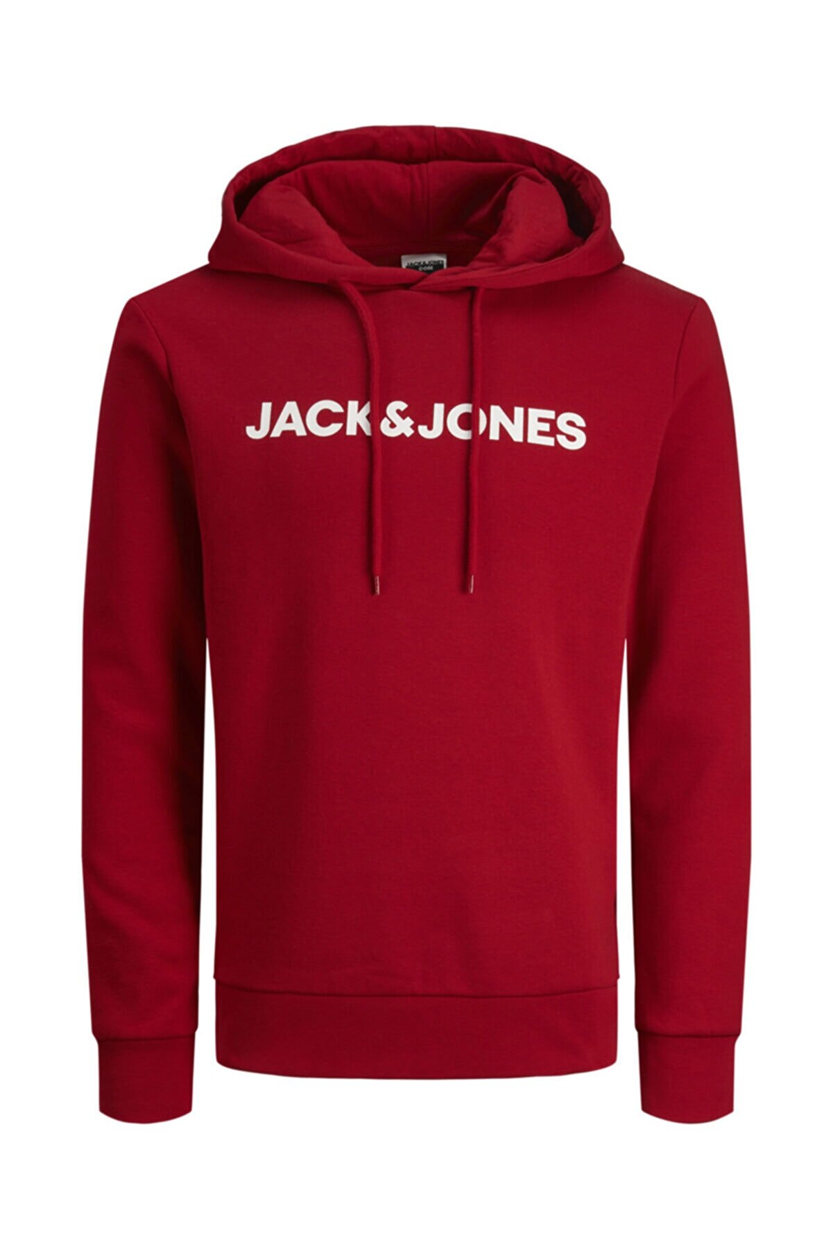 Jack & Jones Kapüşonlu Logo Basklı Sweatshirt 12214733 Jcodelrıck