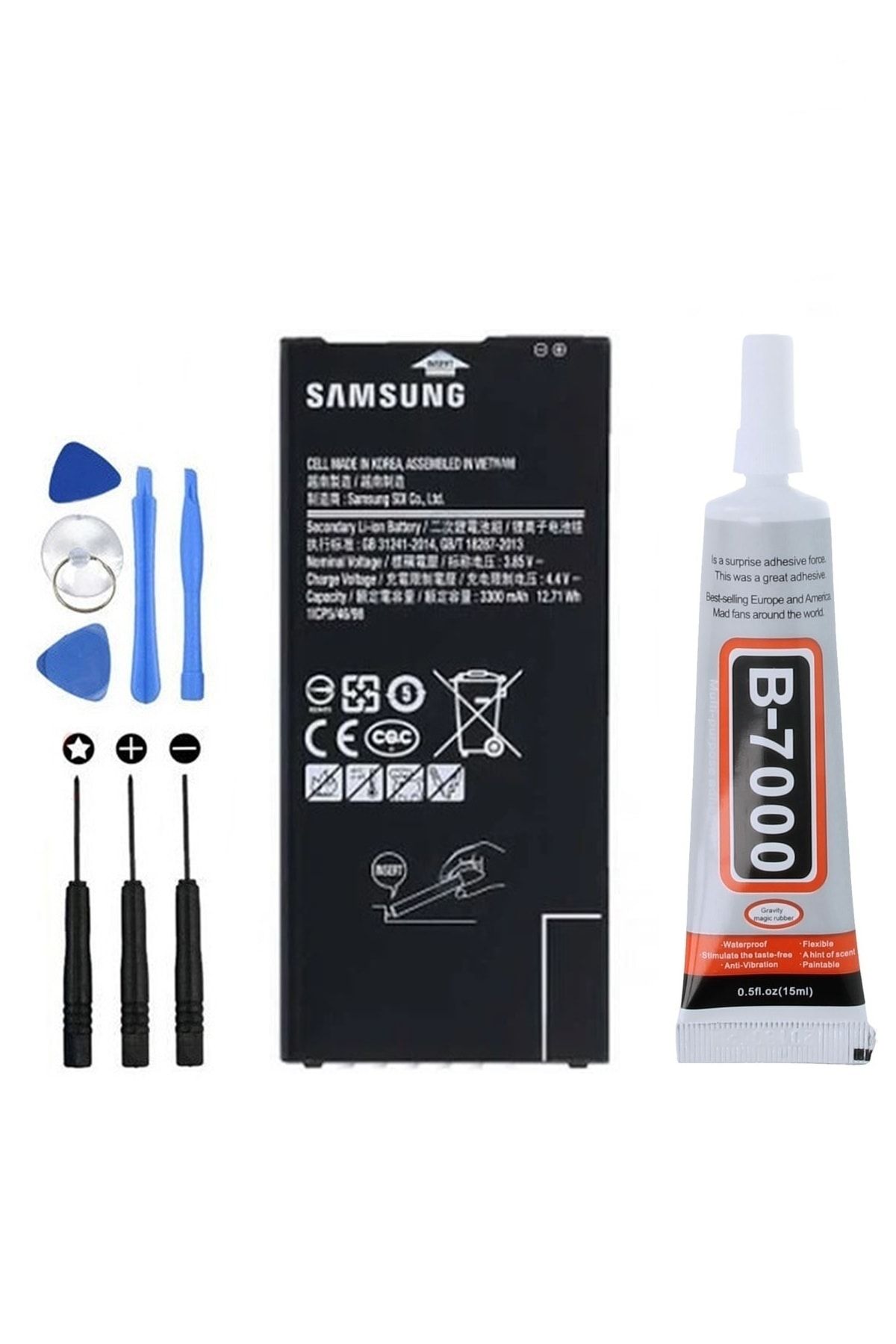 TURANTECH Tam Orjinal Samsung Galaxy J5 Prime Sm-g570f Eb-bg570abe Pil Batarya Yeni Tarihli Garantili Ürün