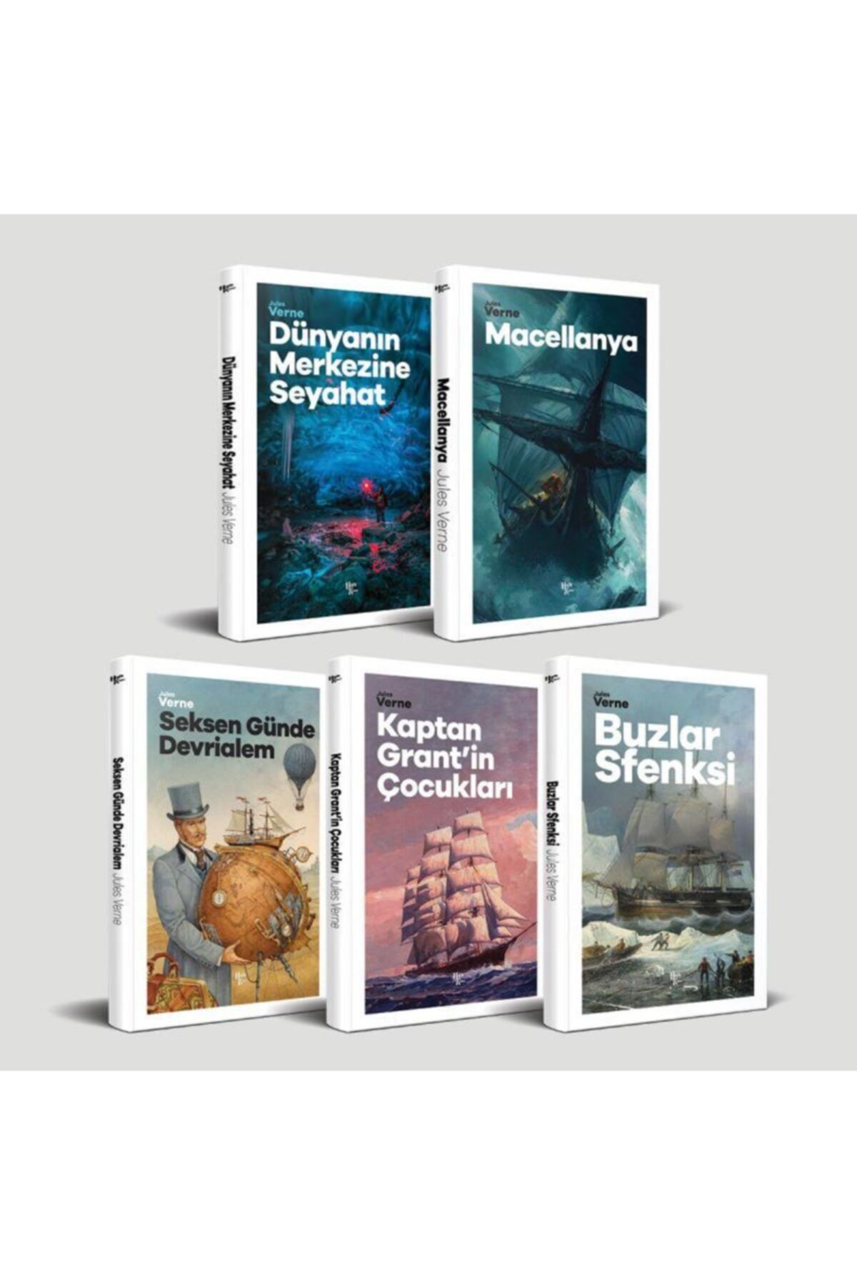 Halk Kitabevi Jules Verne'Den Seçmeler 2 - 5 Kitap