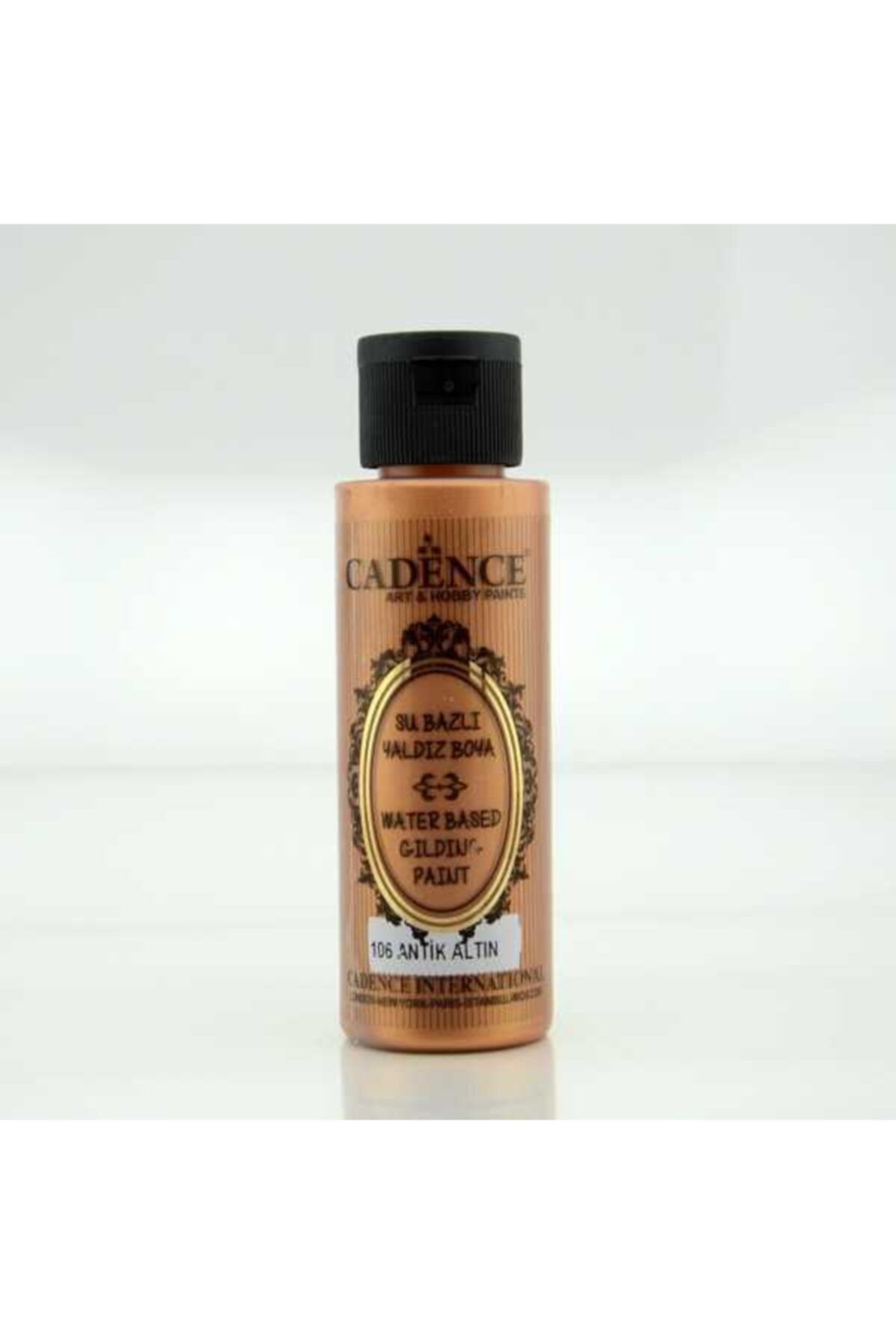 Cadence Su Bazlı Yaldız 70 ml. 106 Antik Altın