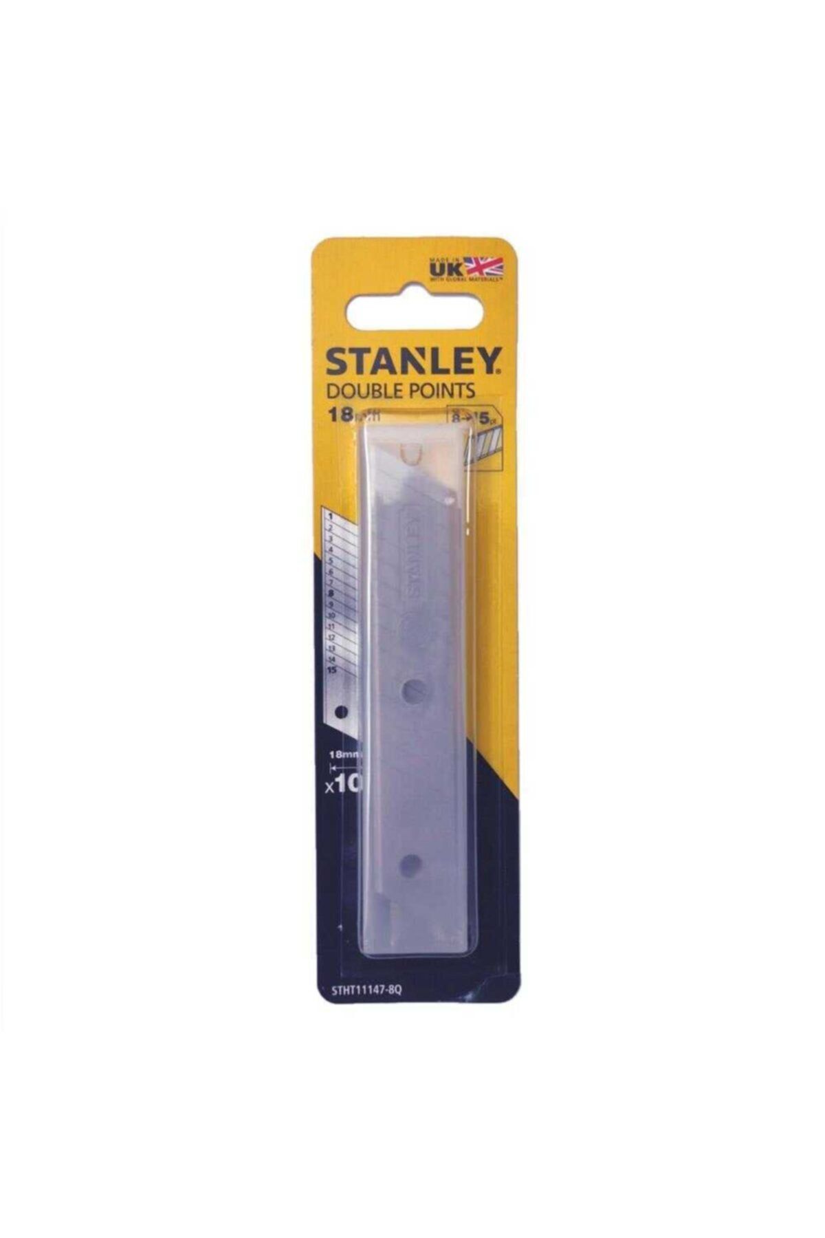 Stanley Stht111478q Maket Bıçağı Yedeği, 110x18mm