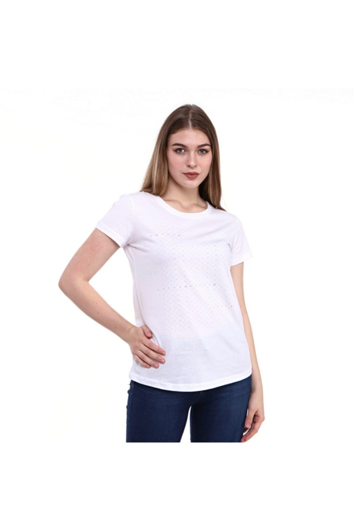 Kappa 3117ısw0 Baskılı Kadın T-shirt Afun
